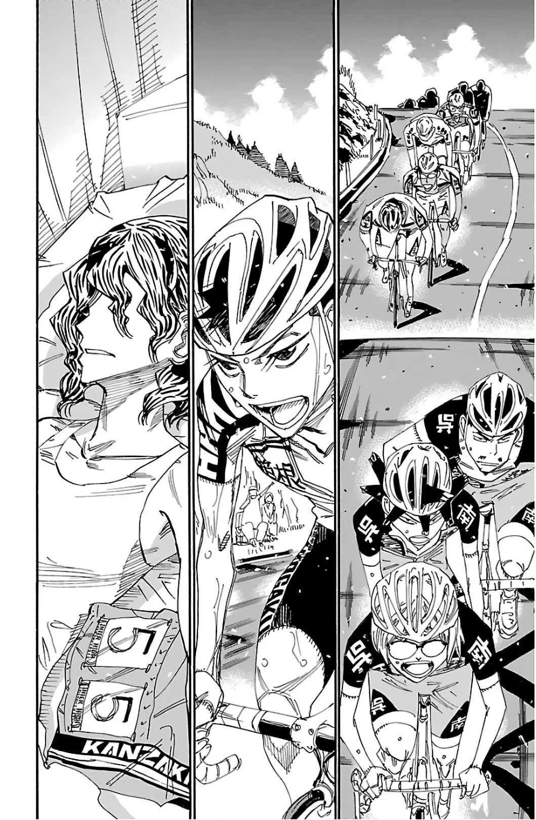 Yowamushi Pedal - Vol.63 Chapter 540: The One Who Raised His Hand To The Sky