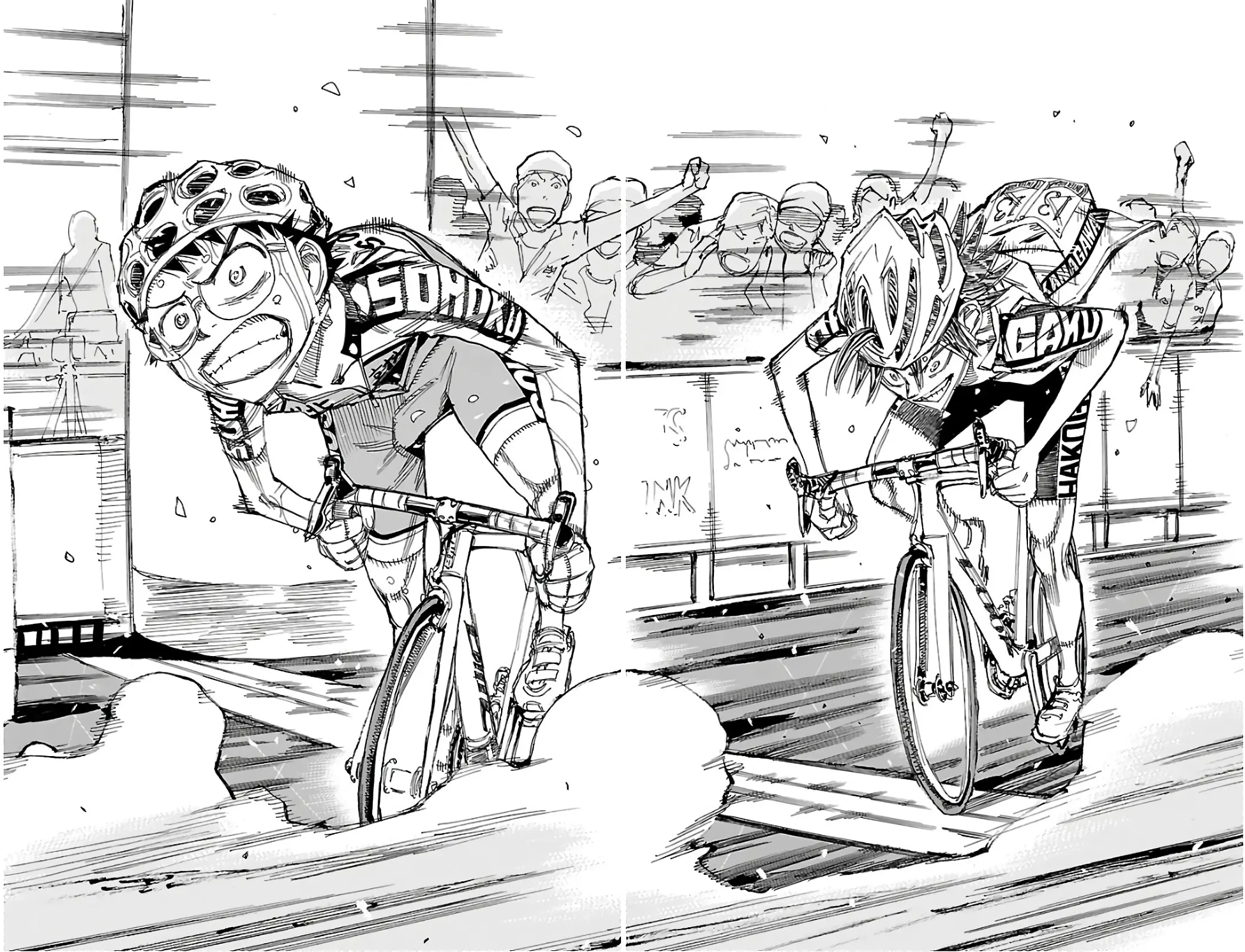 Yowamushi Pedal - Vol.63 Chapter 540: The One Who Raised His Hand To The Sky