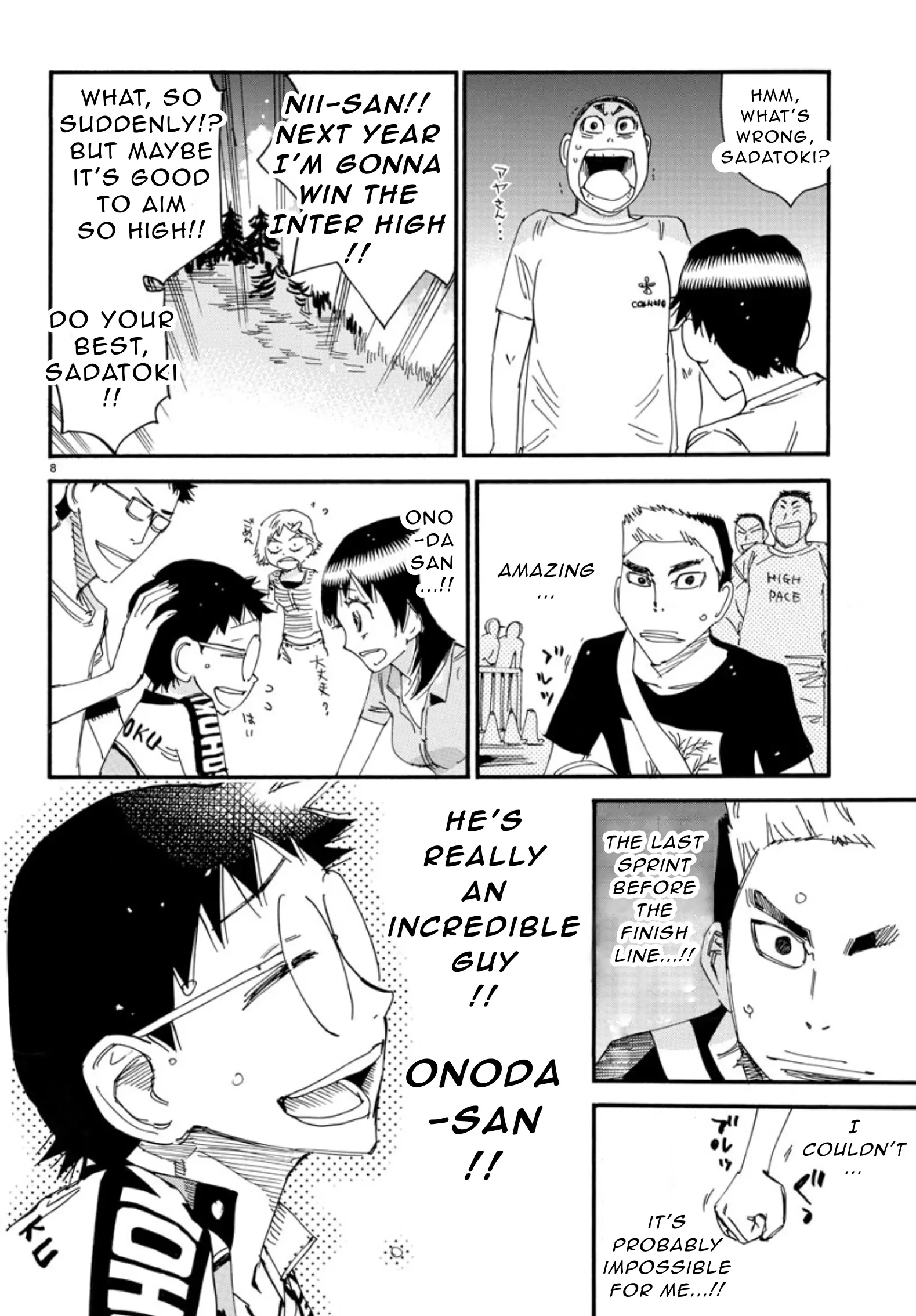 Yowamushi Pedal - Vol.63 Chapter 542: After The Goal