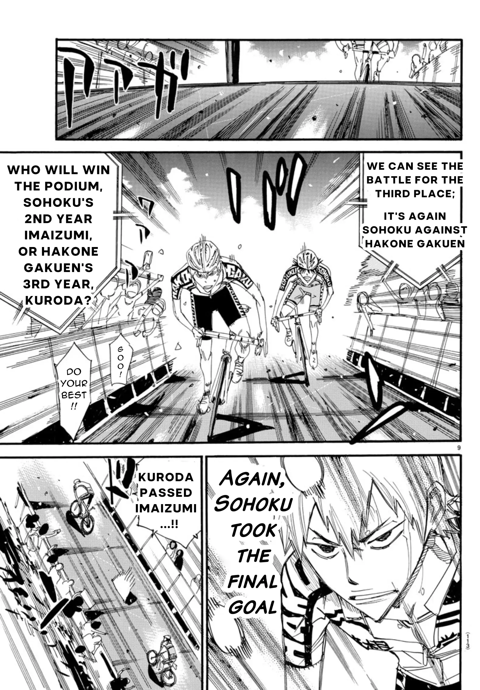 Yowamushi Pedal - Vol.63 Chapter 542: After The Goal