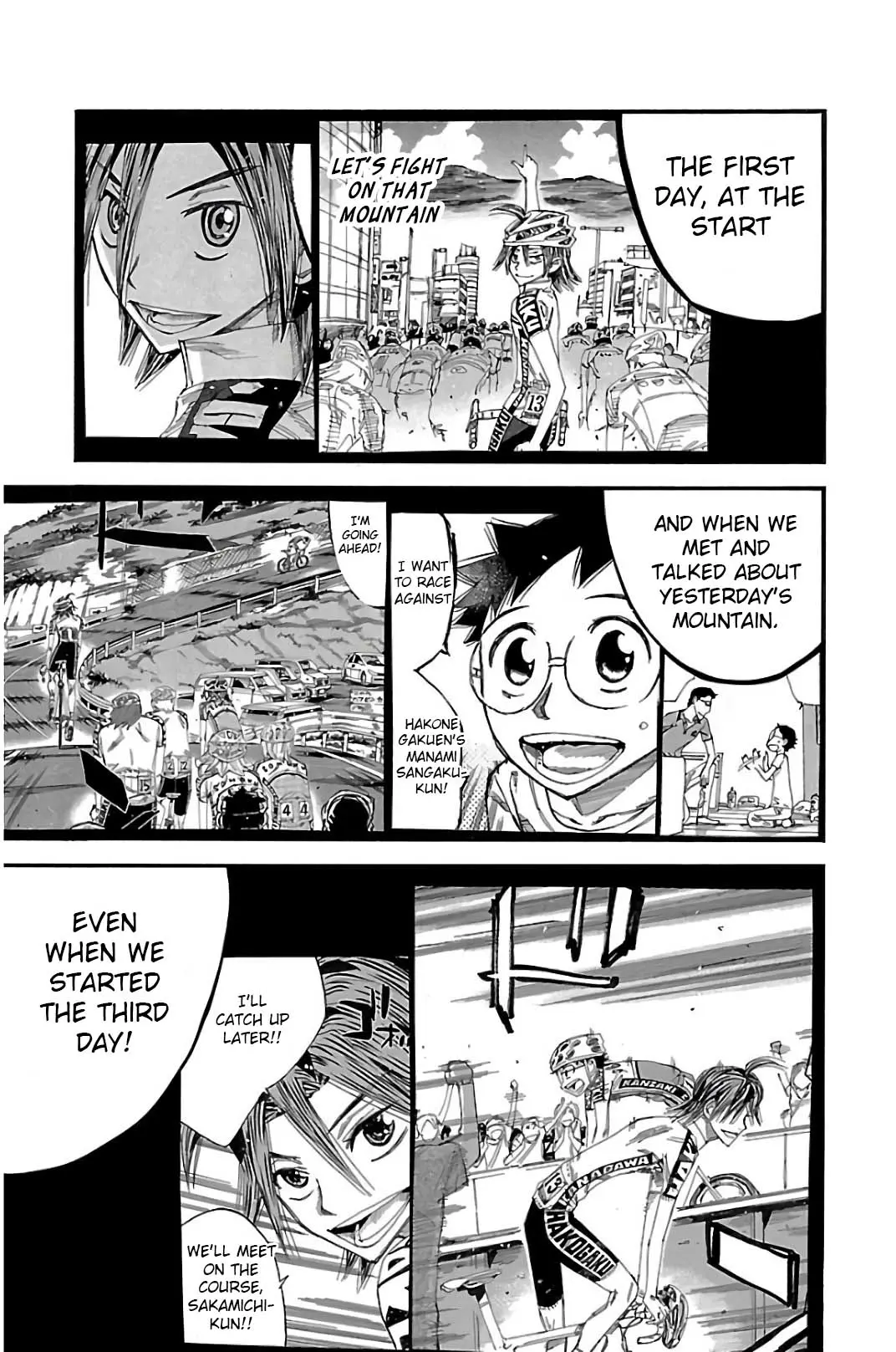 Yowamushi Pedal - Vol.60 Chapter 513: Assault