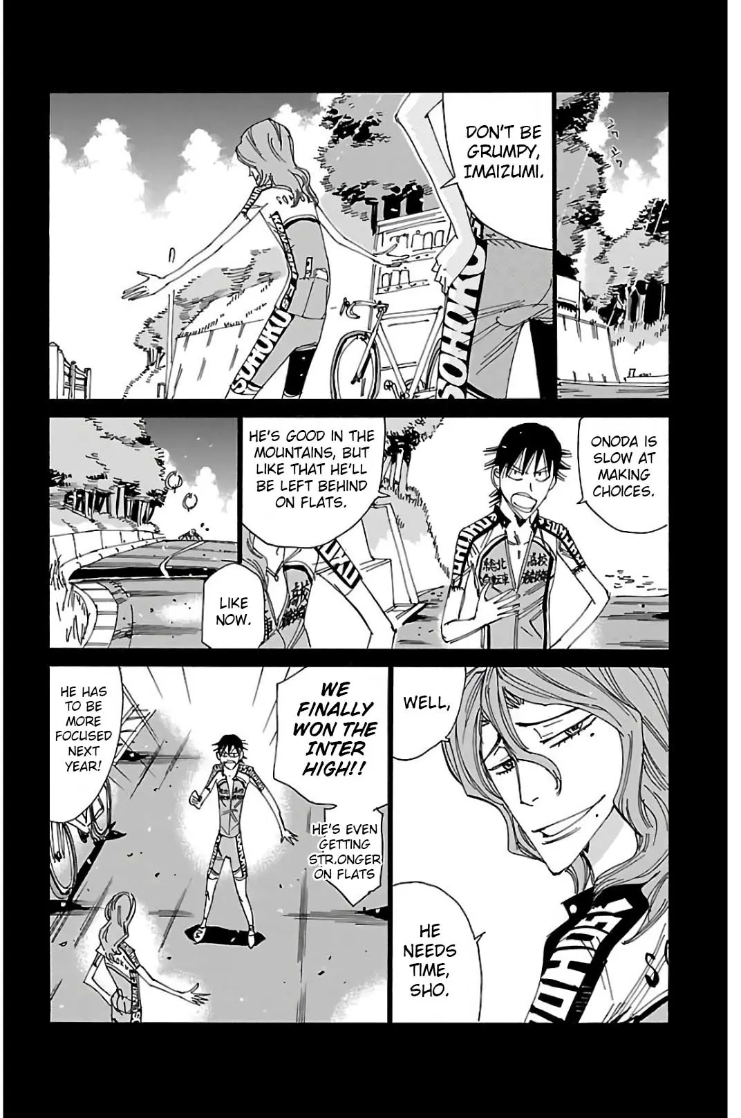 Yowamushi Pedal - Vol.60 Chapter 513: Assault