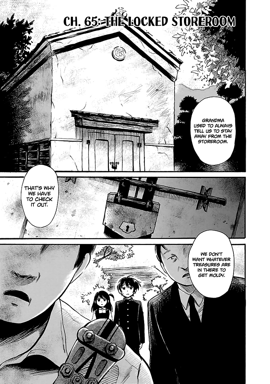 Shibito No Koe O Kiku Ga Yoi - Vol.11 Chapter 65: The Locked Storeroom