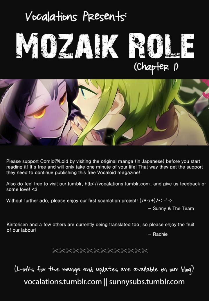 Mozaik Role - Chapter 1