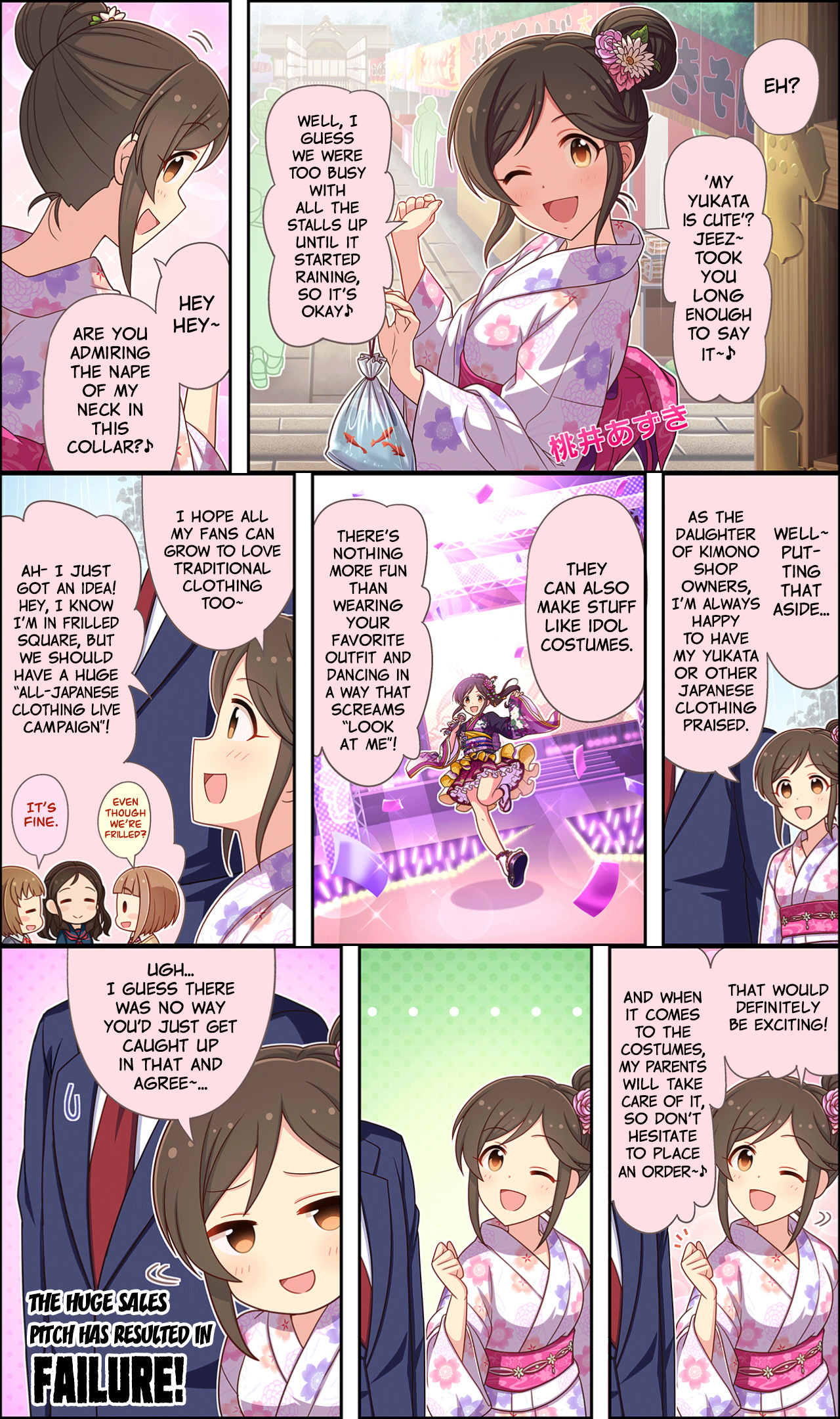 The Idolm@Ster Cinderella Girls Gekijou Wide☆ - Vol.1 Chapter 35