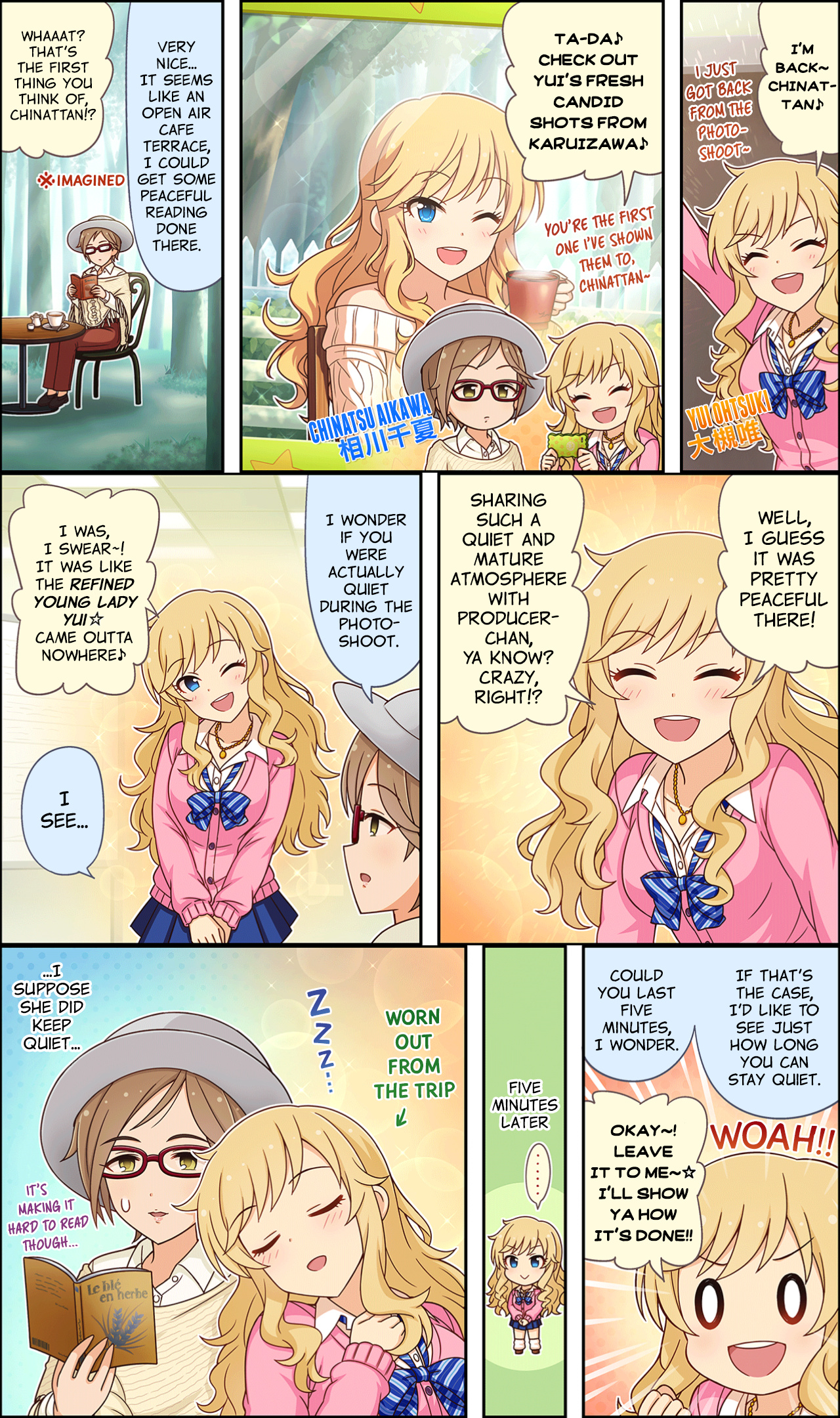 The Idolm@Ster Cinderella Girls Gekijou Wide☆ - Vol.2 Chapter 96