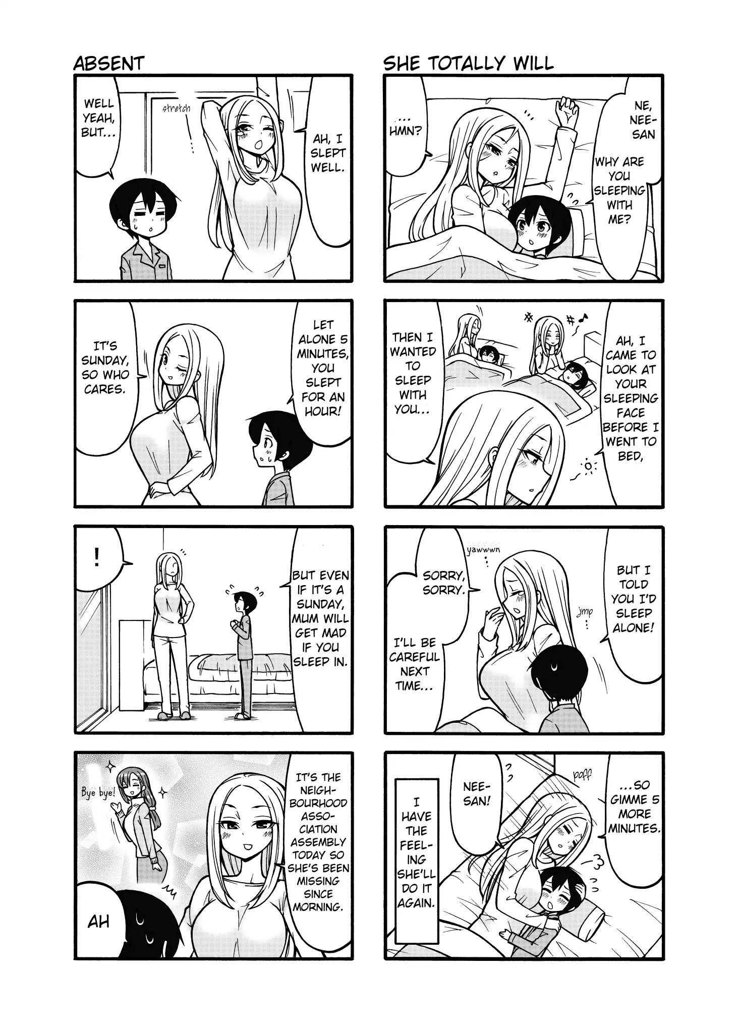 Boku No Nee-San - Chapter 2: Nee-San's Day Off