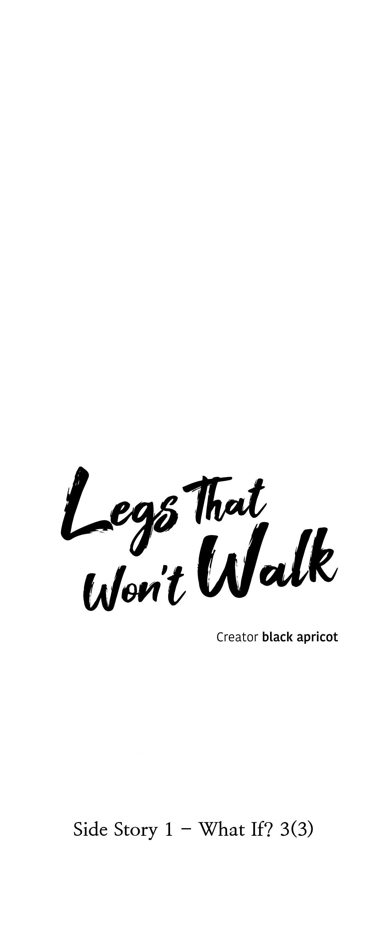 Legs Which Cannot Walk - Side. : 1 What If? 3(3)