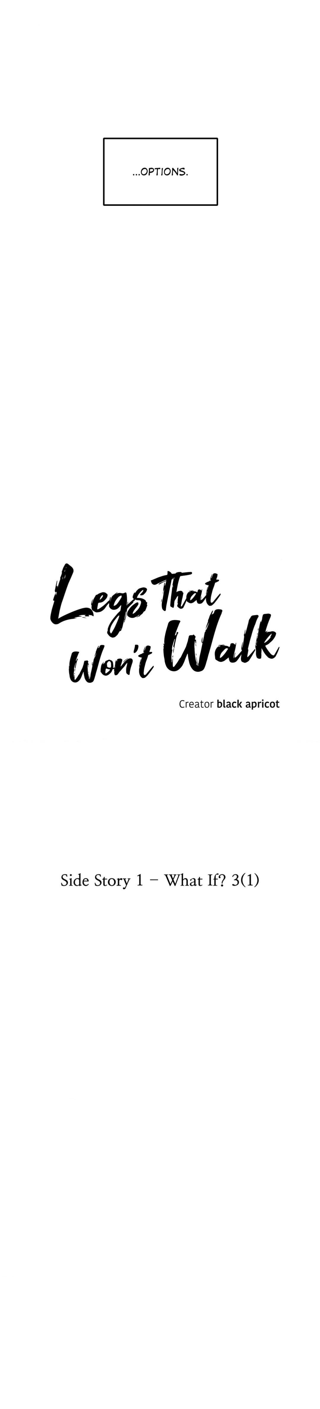 Legs Which Cannot Walk - Side.(End) : 1 What If? 3(1)