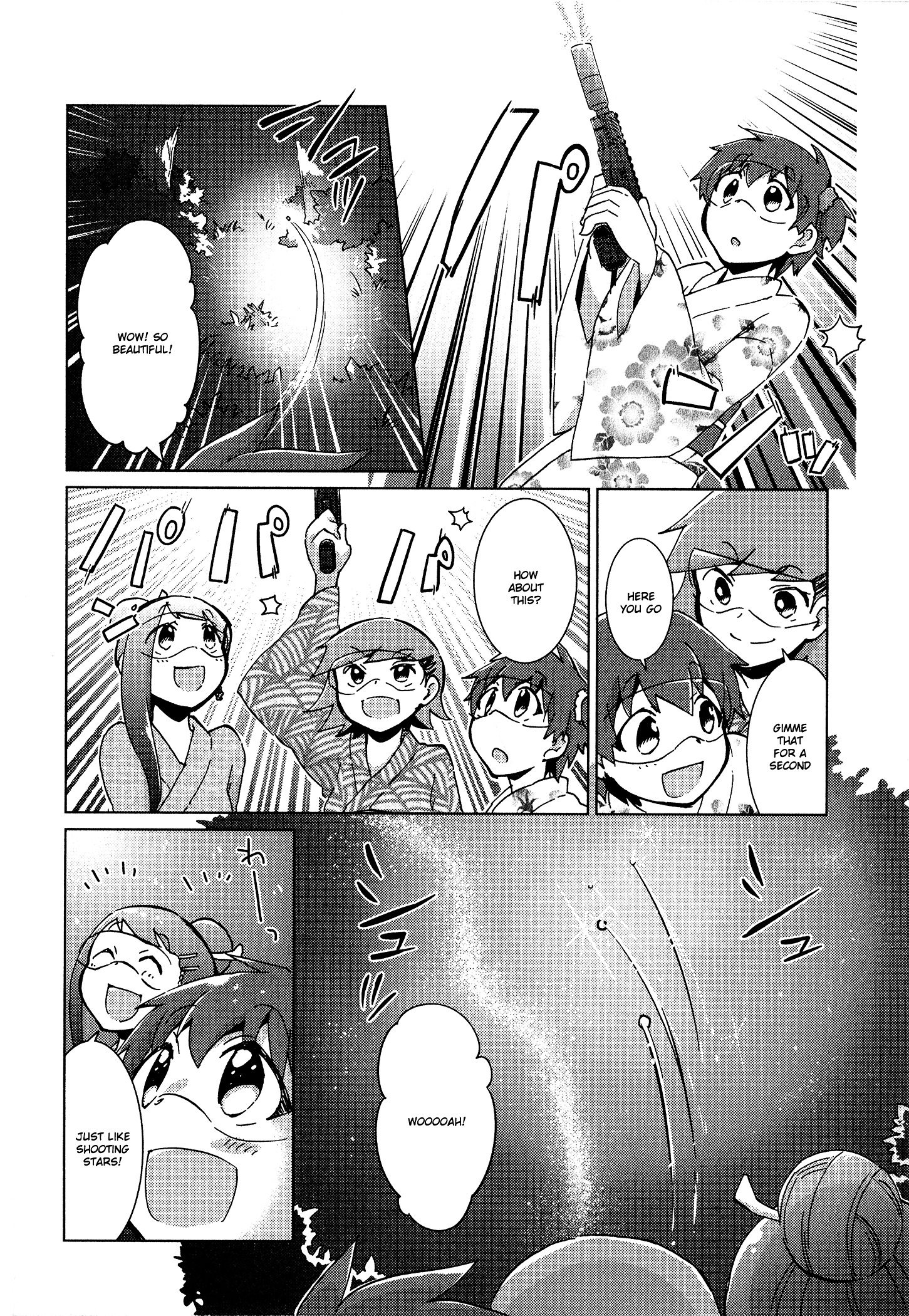 Tokurei Sochi Dantai Stella Jogakuin Koutouka C3 Bu - Chapter 40.5 : Special 3 - Stella Fireflies