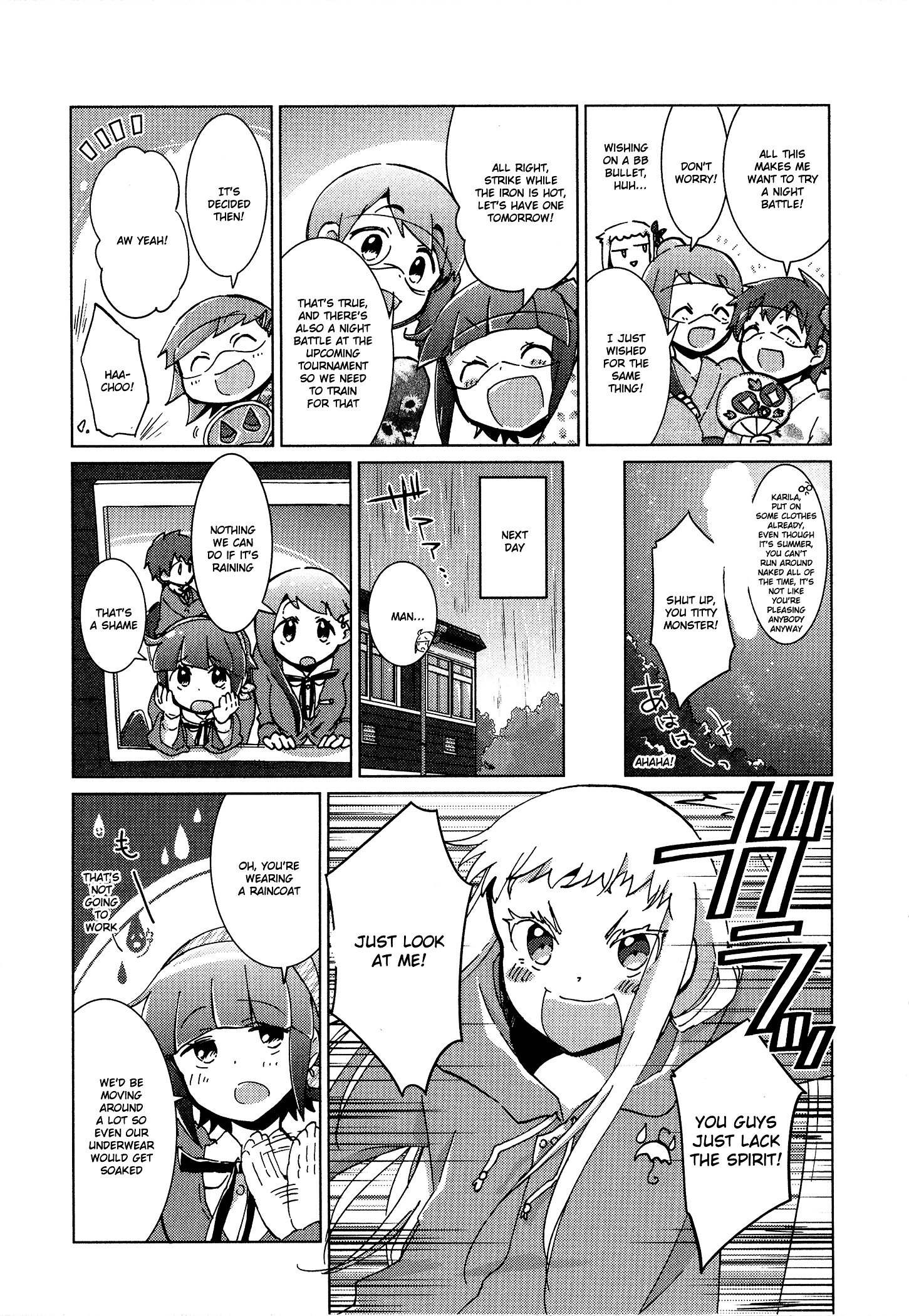 Tokurei Sochi Dantai Stella Jogakuin Koutouka C3 Bu - Chapter 40.5 : Special 3 - Stella Fireflies