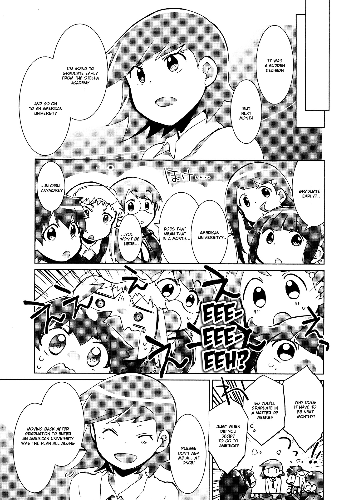 Tokurei Sochi Dantai Stella Jogakuin Koutouka C3 Bu - Vol.3 Chapter 38 : Sonora S Future