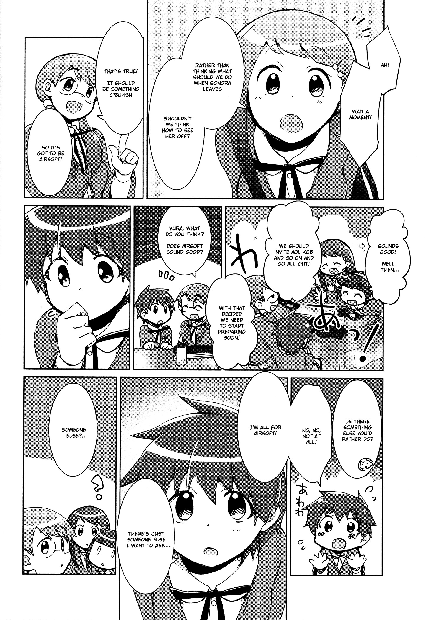 Tokurei Sochi Dantai Stella Jogakuin Koutouka C3 Bu - Vol.3 Chapter 38 : Sonora S Future