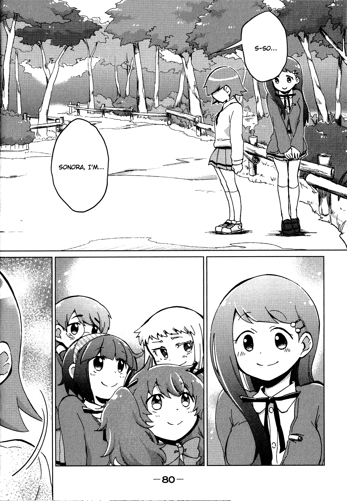 Tokurei Sochi Dantai Stella Jogakuin Koutouka C3 Bu - Vol.3 Chapter 37 : Tears Of C³ Bu