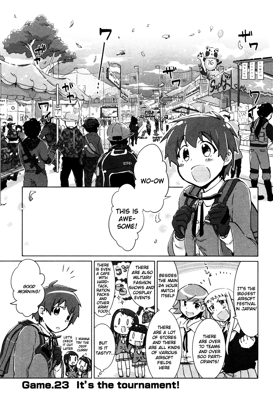 Tokurei Sochi Dantai Stella Jogakuin Koutouka C3 Bu - Chapter 23