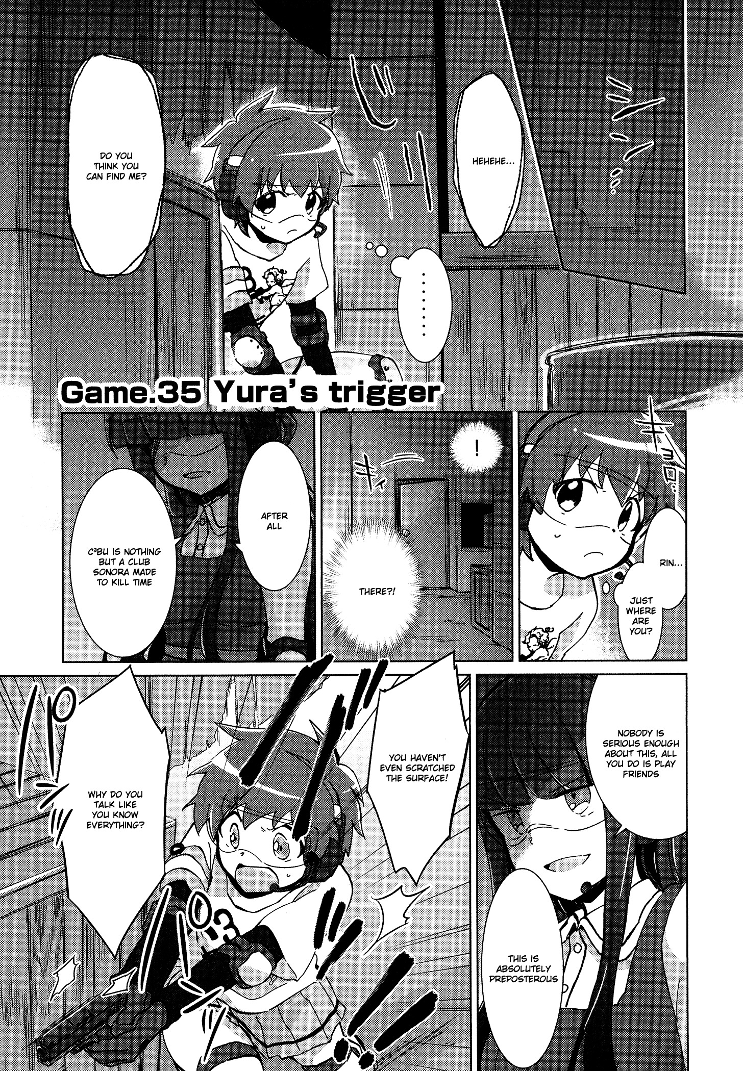 Tokurei Sochi Dantai Stella Jogakuin Koutouka C3 Bu - Vol.3 Chapter 35 : Yura S Trigger