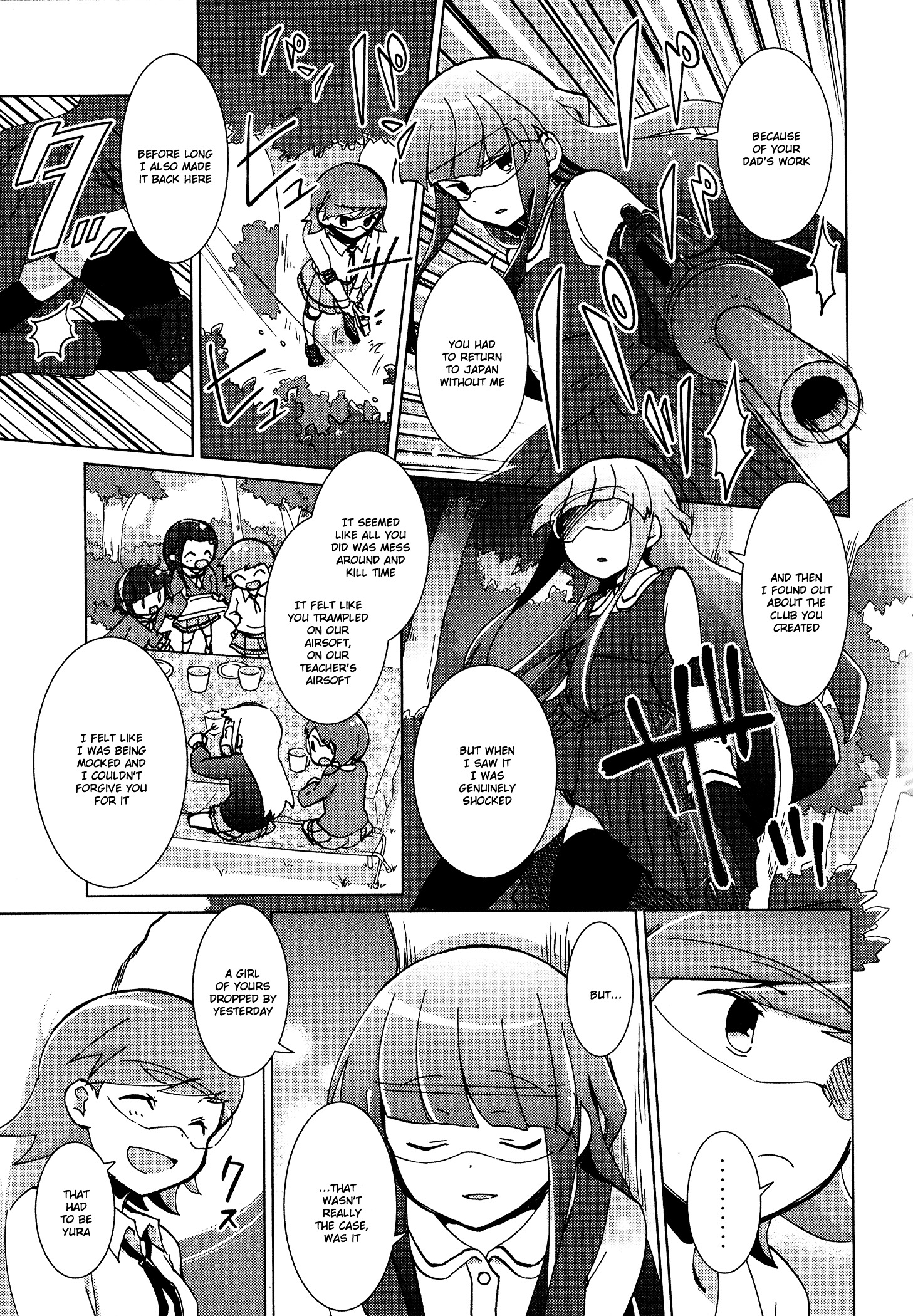 Tokurei Sochi Dantai Stella Jogakuin Koutouka C3 Bu - Vol.3 Chapter 39 : Rin S Visit