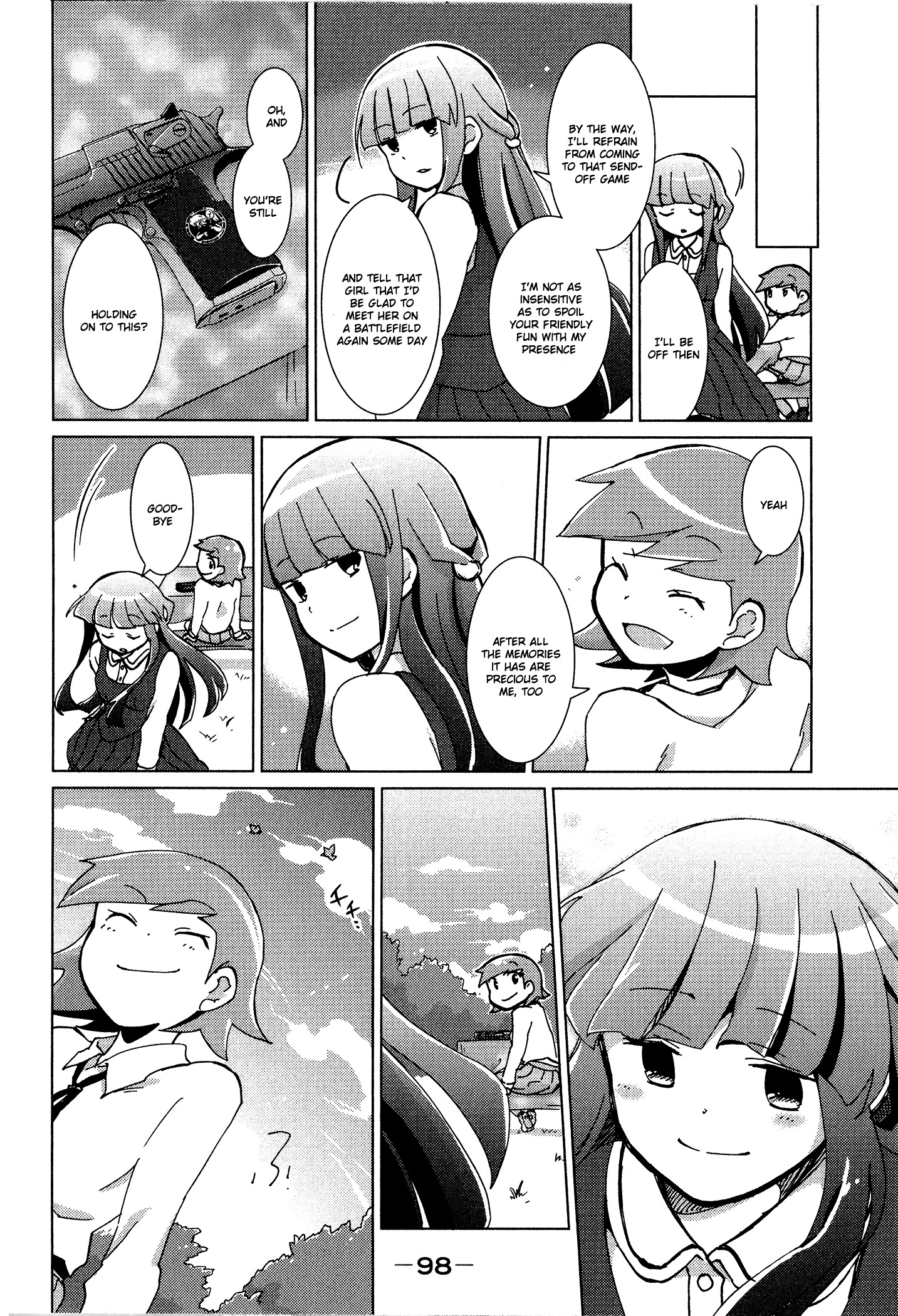 Tokurei Sochi Dantai Stella Jogakuin Koutouka C3 Bu - Vol.3 Chapter 39 : Rin S Visit