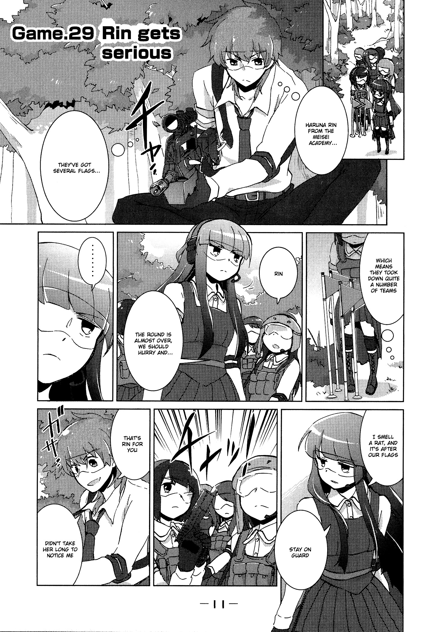 Tokurei Sochi Dantai Stella Jogakuin Koutouka C3 Bu - Chapter 29 : Rin Gets Serious