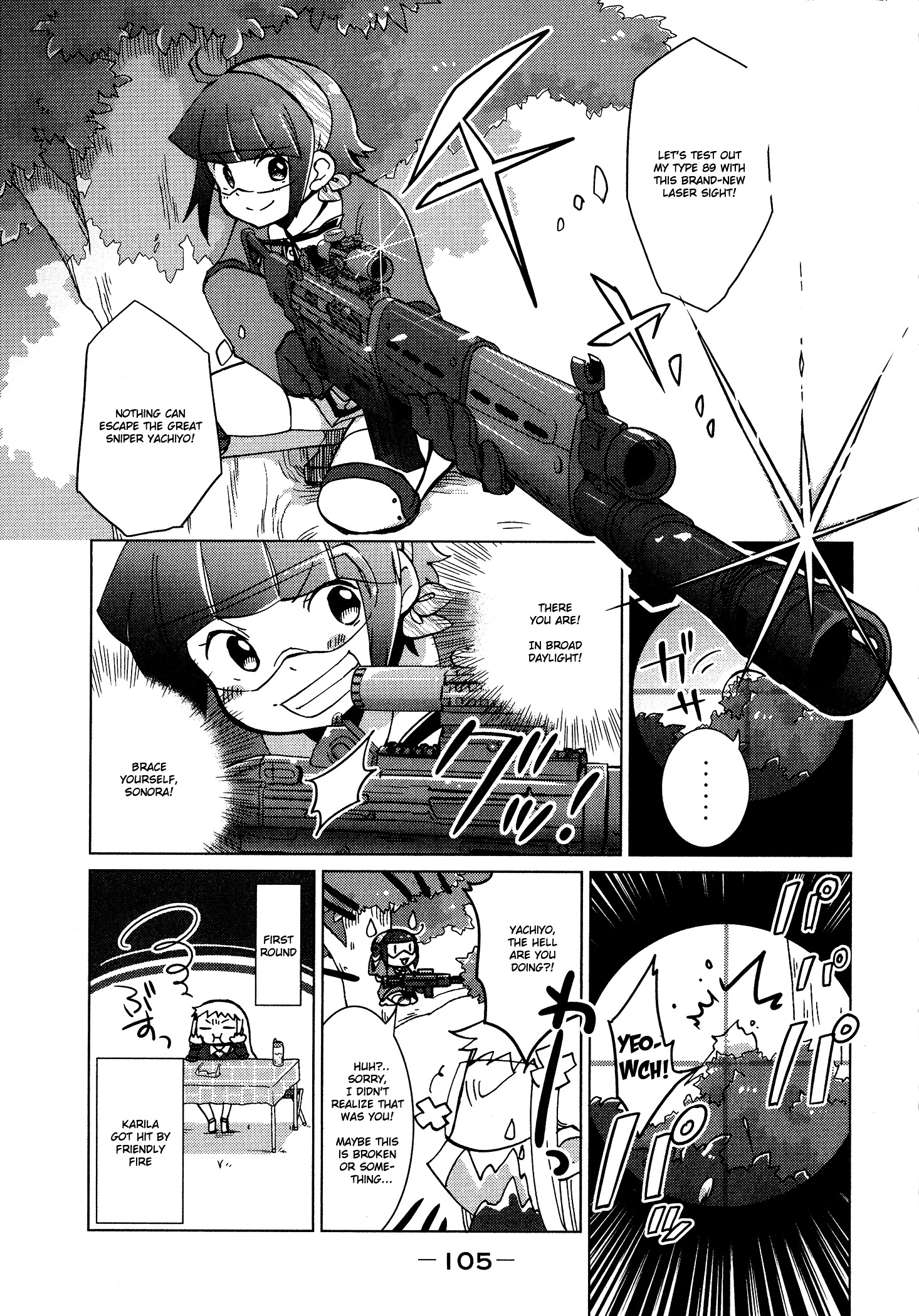 Tokurei Sochi Dantai Stella Jogakuin Koutouka C3 Bu - Vol.3 Chapter 40 : Guns Blazing [End]