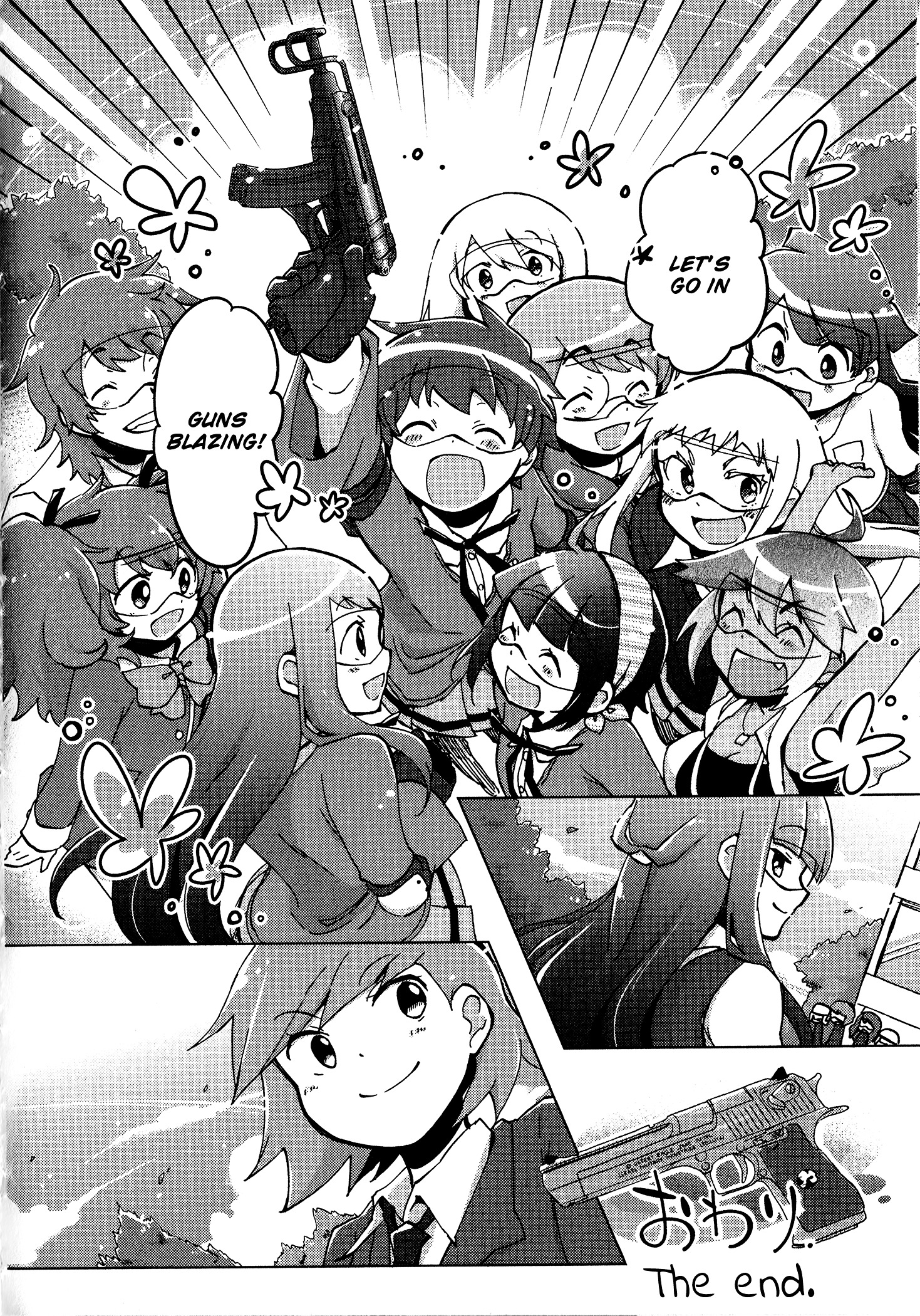 Tokurei Sochi Dantai Stella Jogakuin Koutouka C3 Bu - Vol.3 Chapter 40 : Guns Blazing [End]