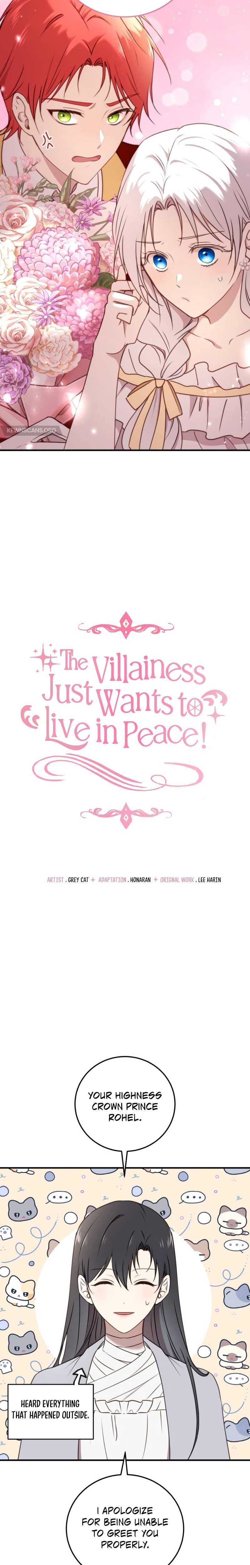 The Villainess Just Wants To Live In Peace! - Chapter 35