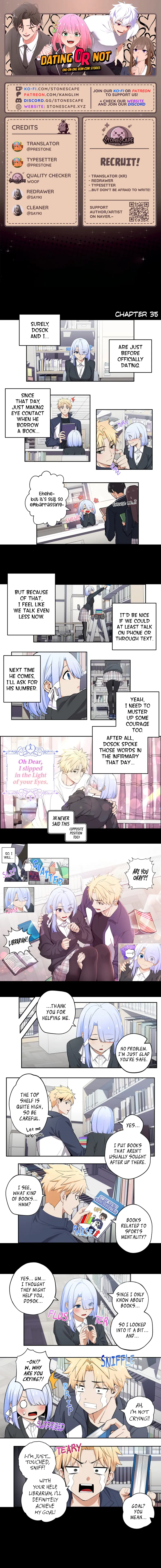 We Are Not Dating!! - Chapter 35