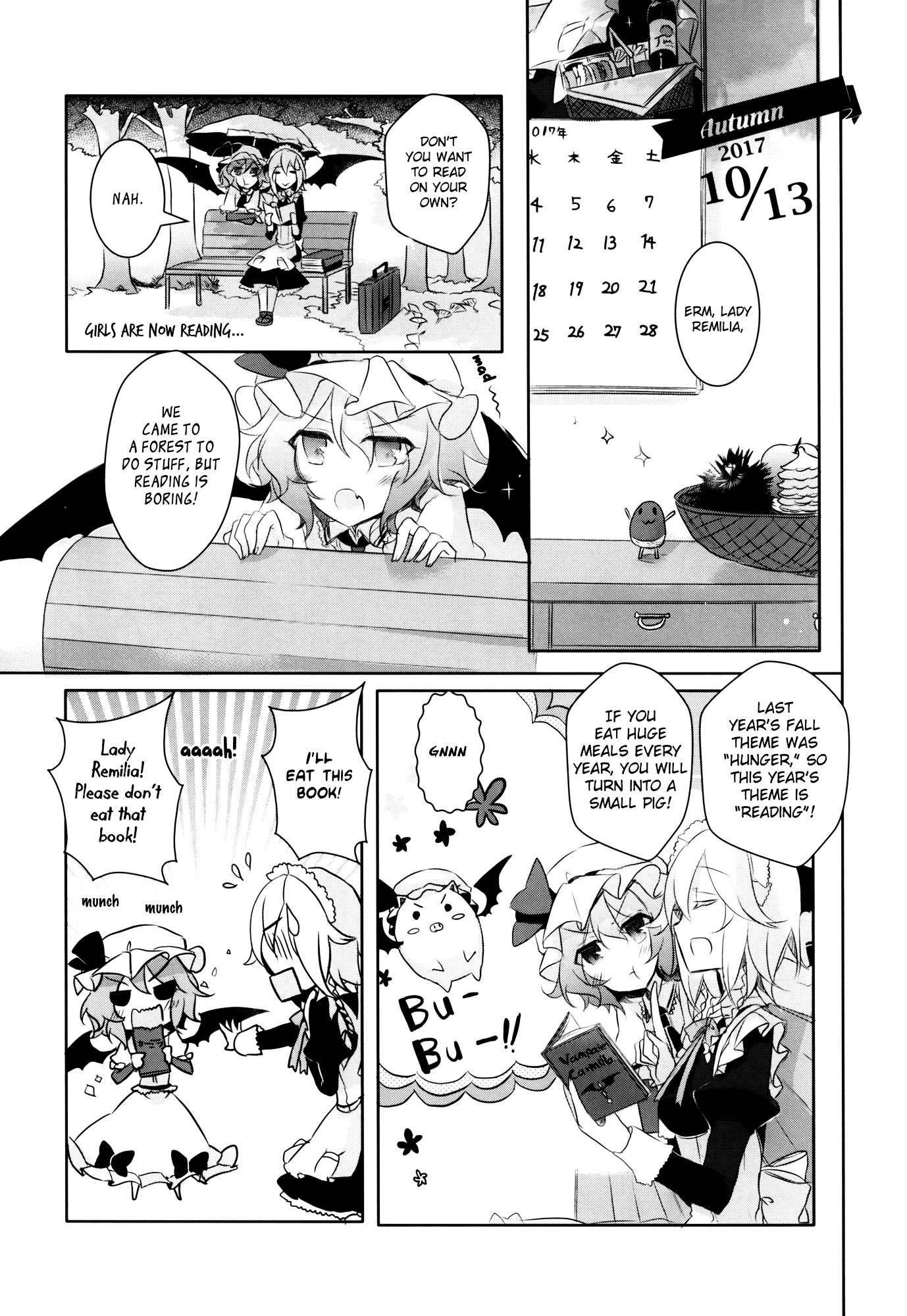 Touhou - I’m Happy That You’re Here - Chapter 3 : Spending 365 Days With You