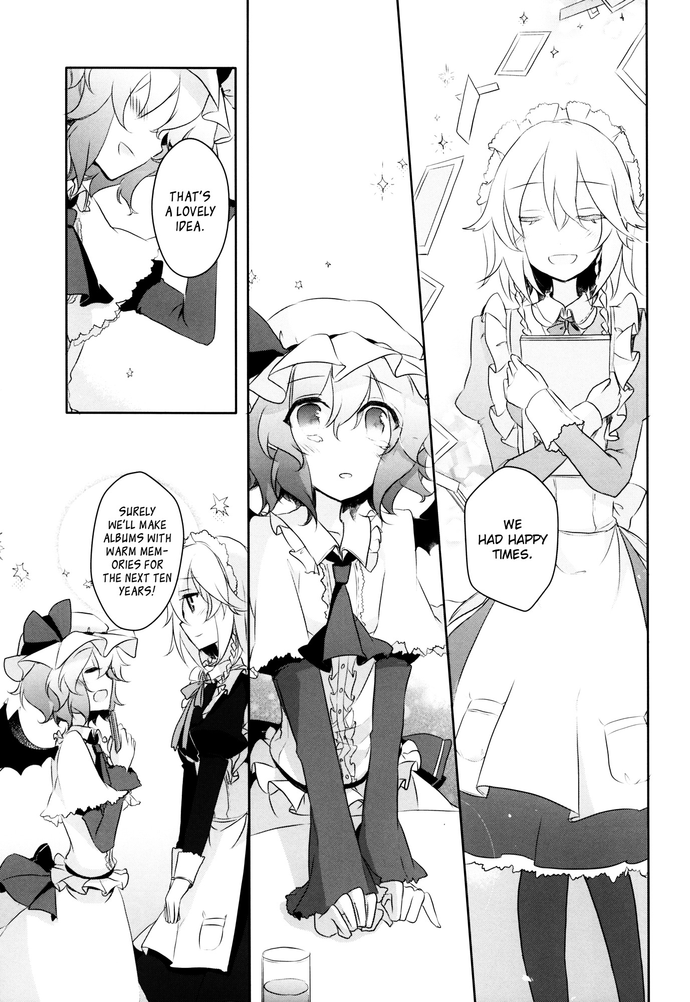 Touhou - I’m Happy That You’re Here - Chapter 3 : Spending 365 Days With You