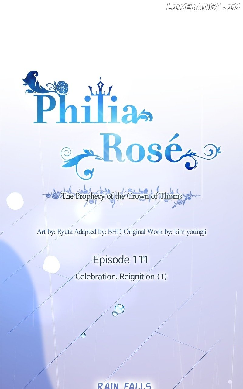 Philia Rose - The Prophecy Of The Crown Of Thorns - Chapter 111