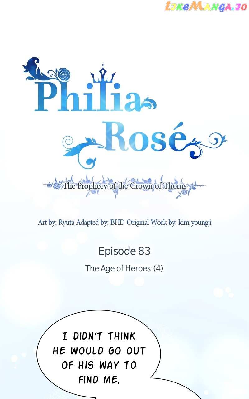 Philia Rose - The Prophecy Of The Crown Of Thorns - Chapter 83