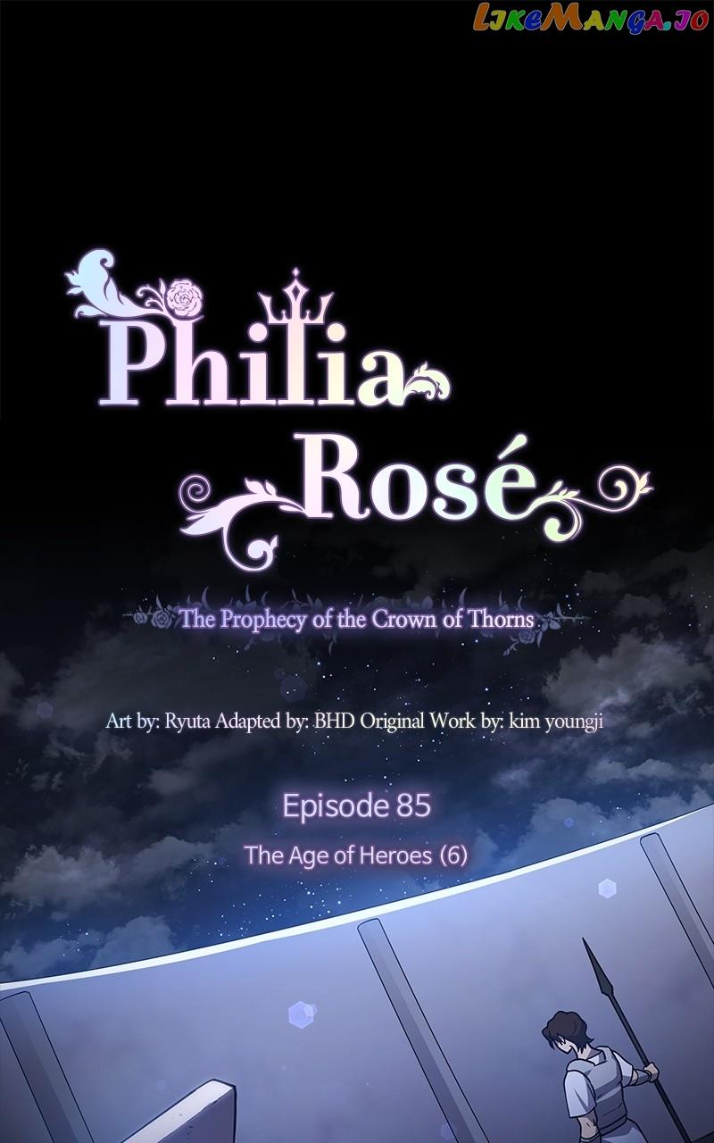 Philia Rose - The Prophecy Of The Crown Of Thorns - Chapter 85