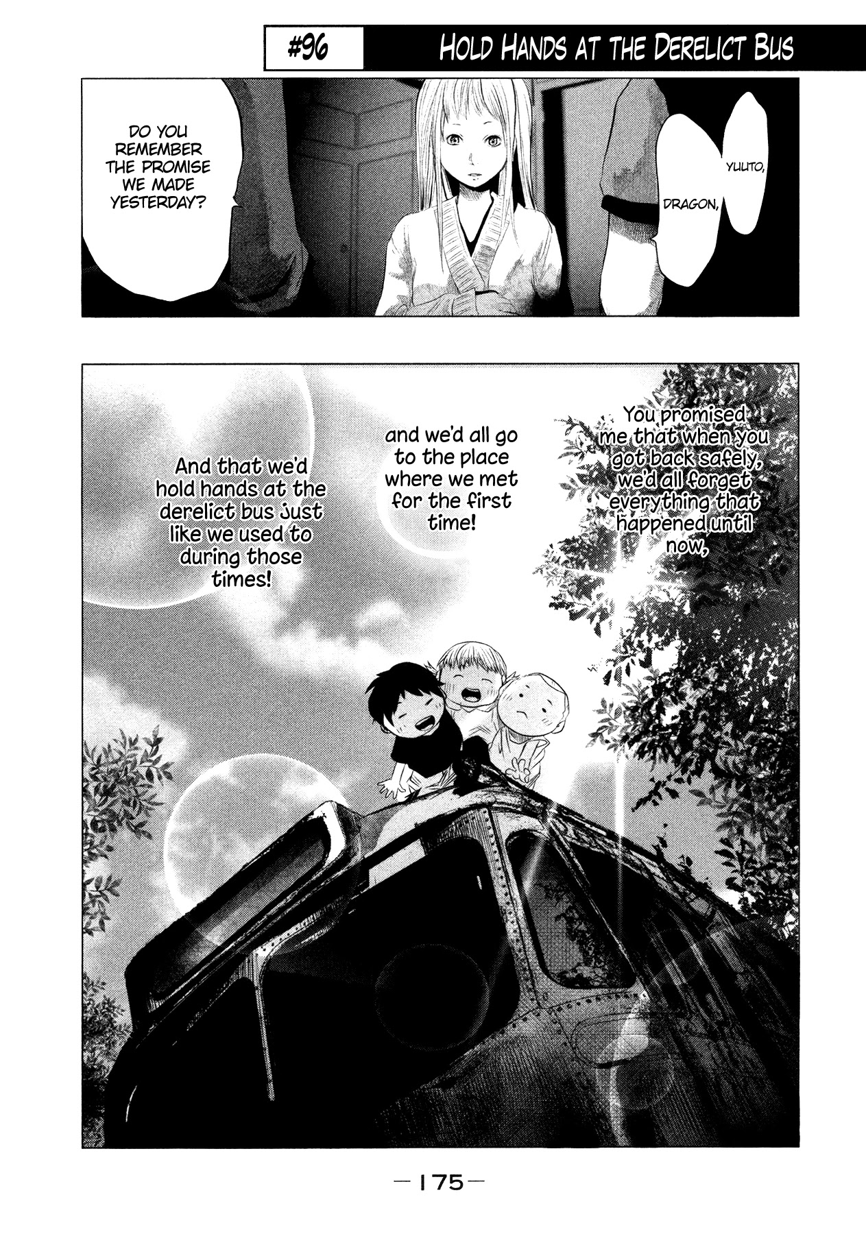 Kasouba No Nai Machi Ni Kane Ga Naru Toki - Chapter 96: Hold Hands At The Derelict Bus