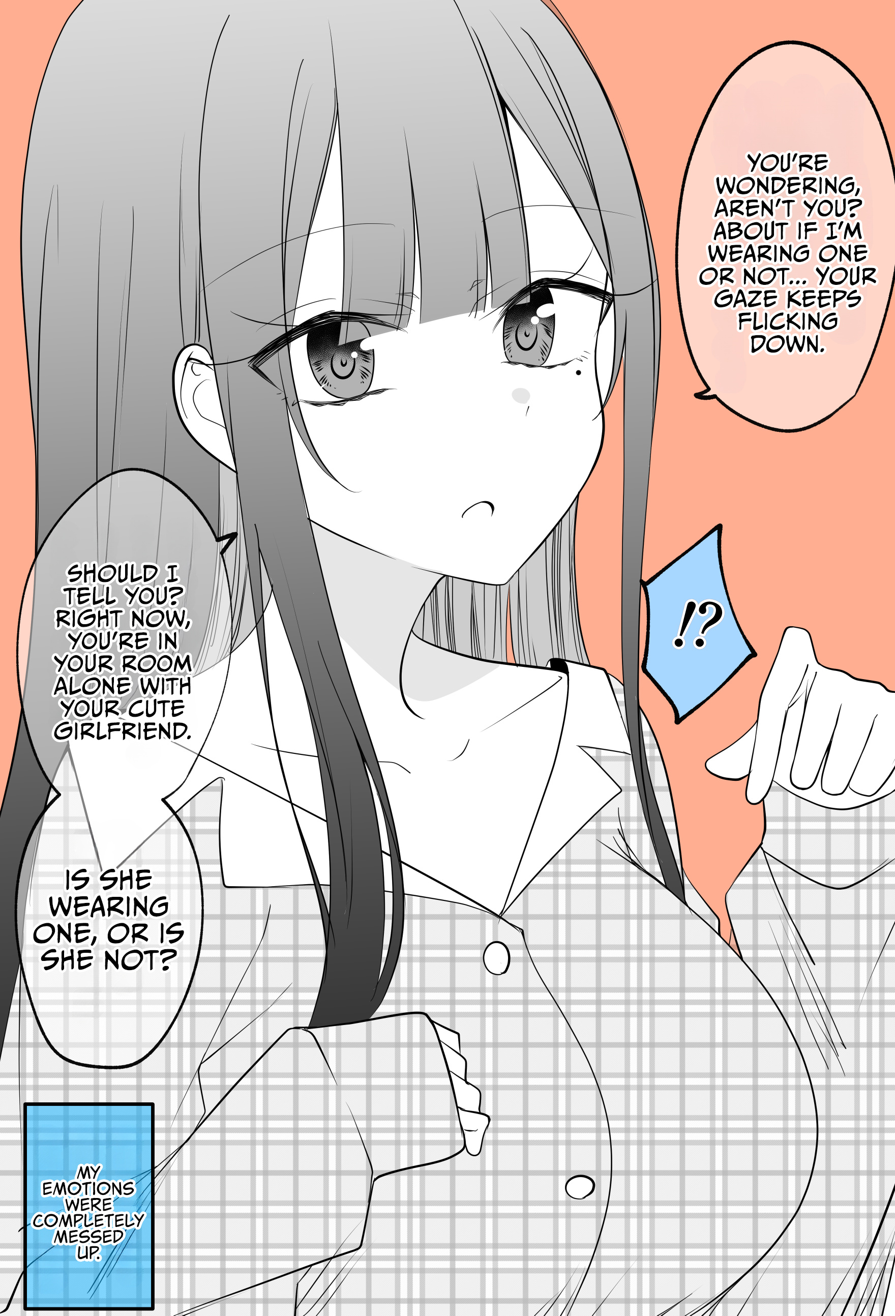 Mechamecha Kininatteru Gyaru Ga Nanka Yabee Kanji Ni Natteku Yatsu - Chapter 102: She Takes The Opportunity Of Being Alone Together To Mess Up Her Boyfriend's Emotions