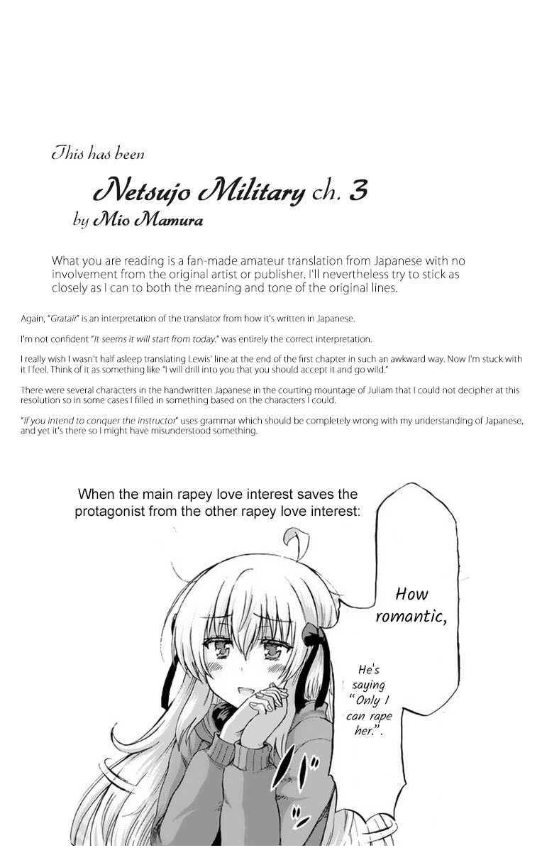 Netsujo Military - Vol.1 Chapter 3