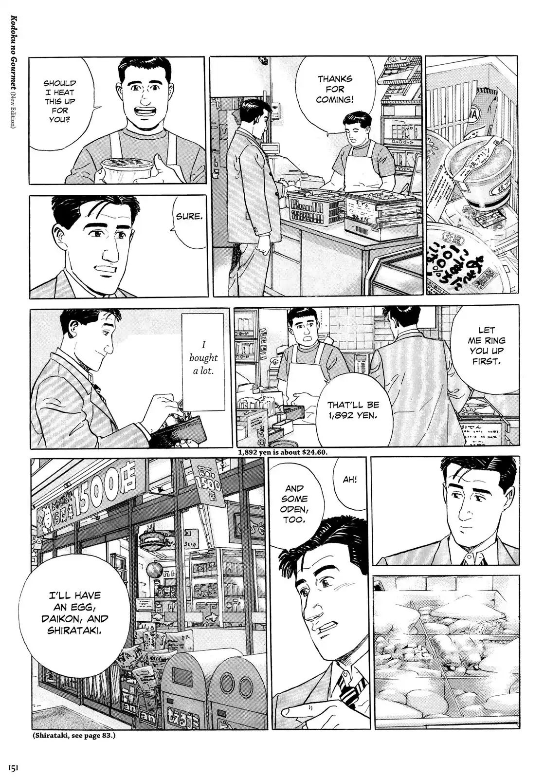 The Solitary Gourmet - Vol.1 Chapter 15: Food At A Late-Night Convenience Store In Tokyo