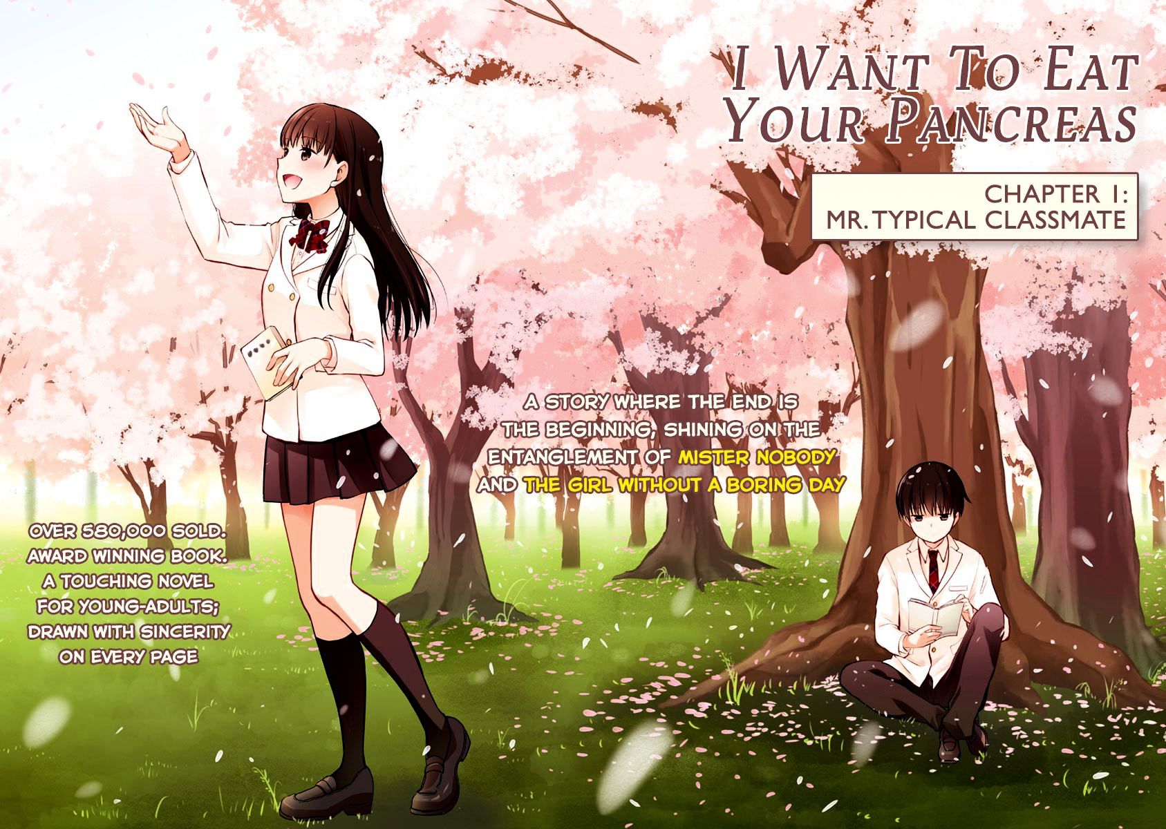 Kimi No Suizou Wo Tabetai - Vol.1 Chapter 1 : Mr. Typical Classmate