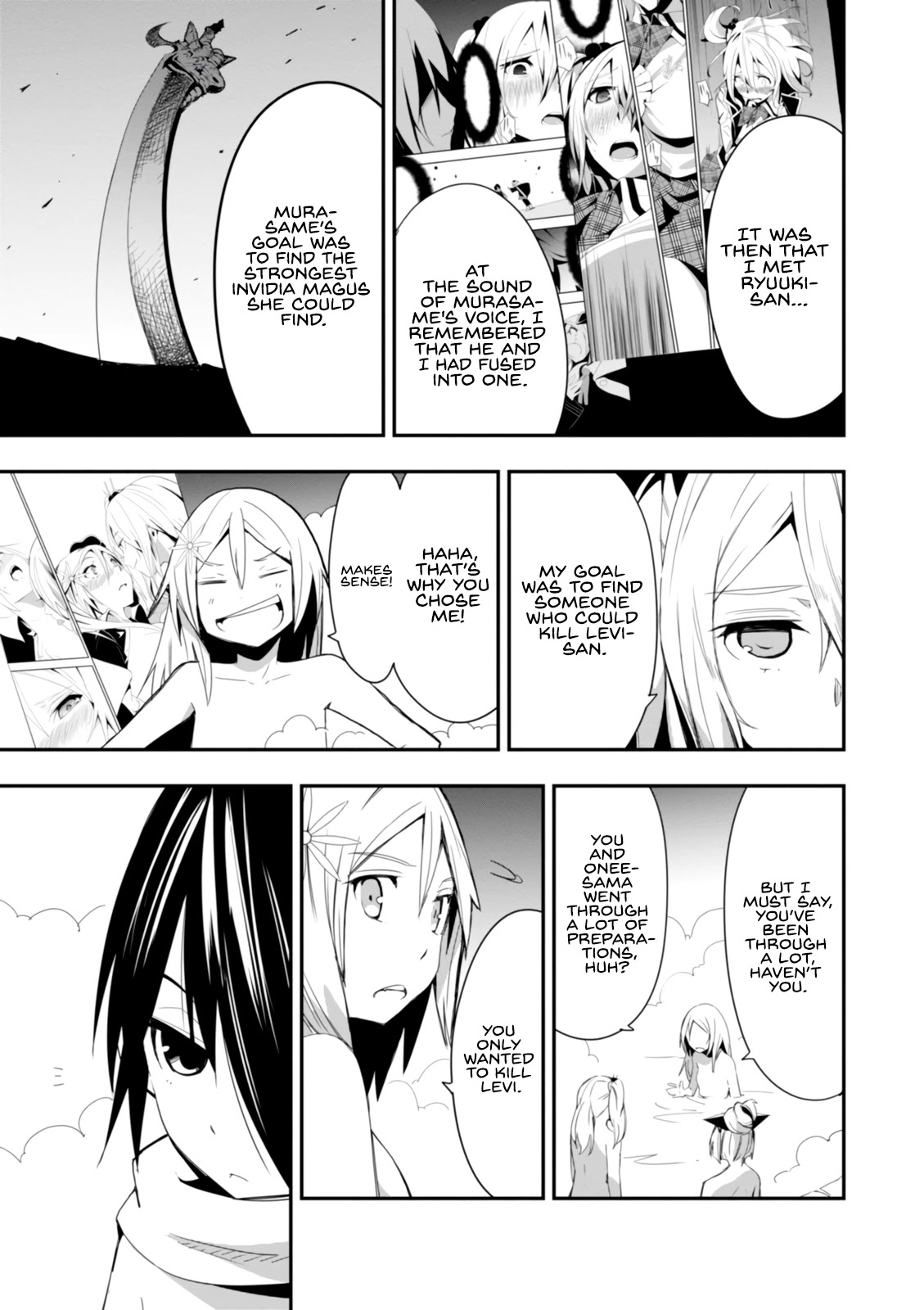 Trinity Seven - Levi Ninden - Chapter 14: Return Of The Female Ninja [End]