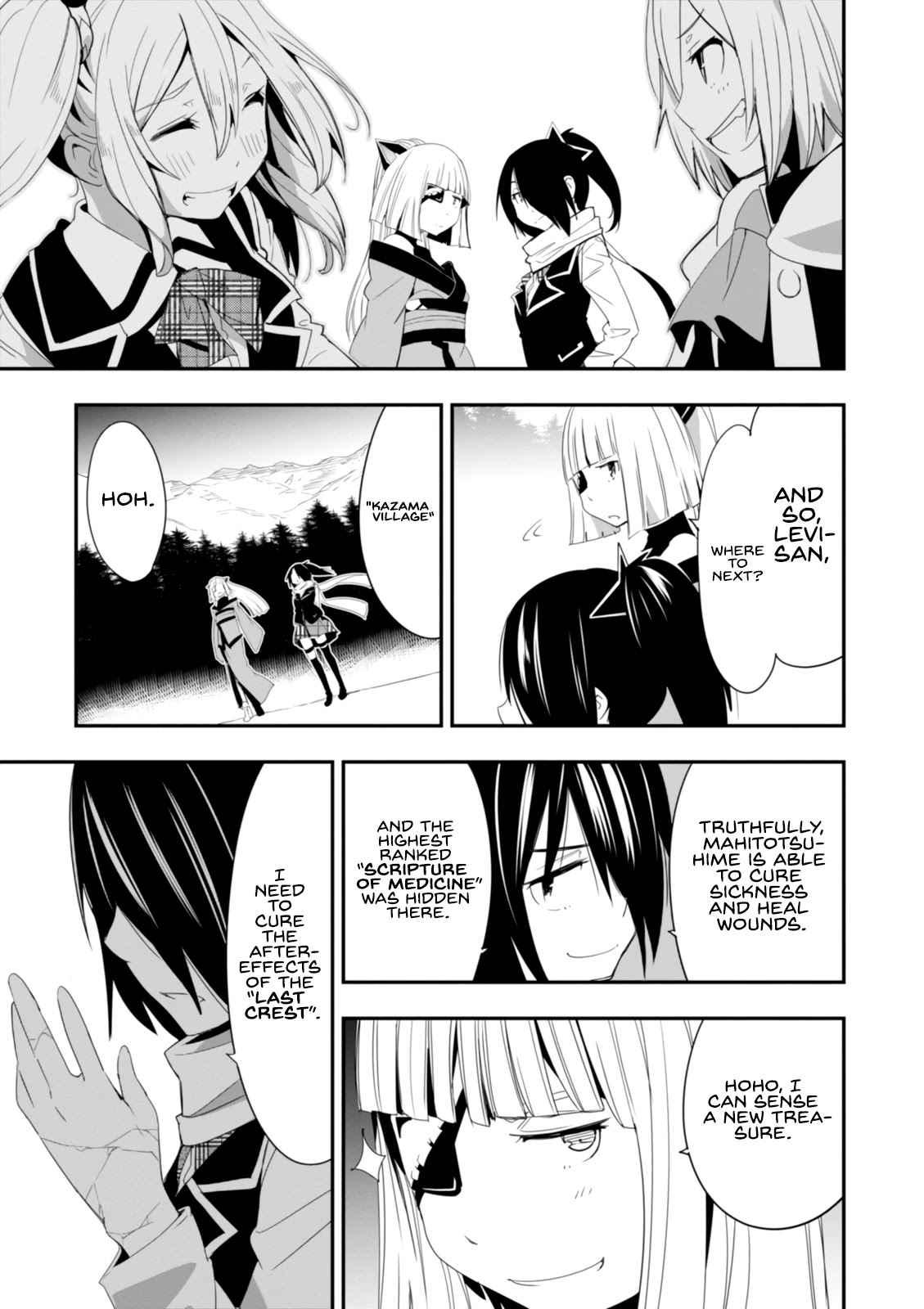 Trinity Seven - Levi Ninden - Chapter 14: Return Of The Female Ninja [End]