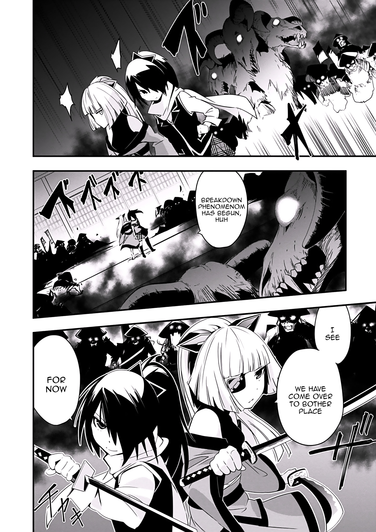 Trinity Seven - Levi Ninden - Vol.1 Chapter 2 : Part 2: The Envy Magic Hostile