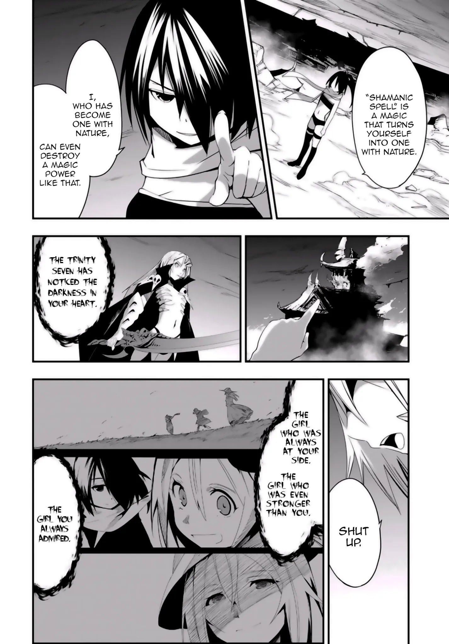 Trinity Seven - Levi Ninden - Chapter 9: Part 9: The Evil Dragon Girls