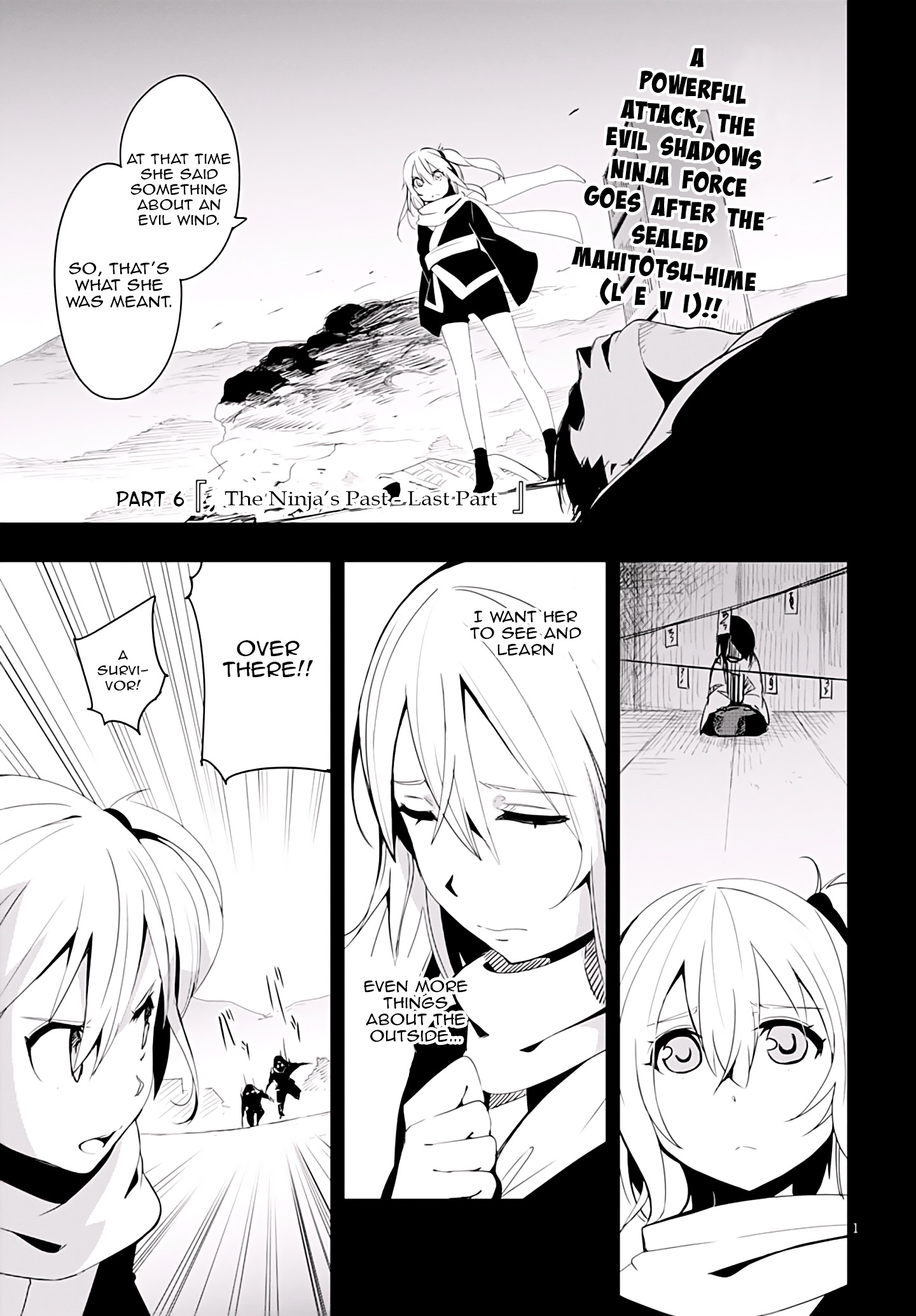 Trinity Seven - Levi Ninden - Vol.2 Chapter 6 : Part 6: The Ninja's Past Last Part