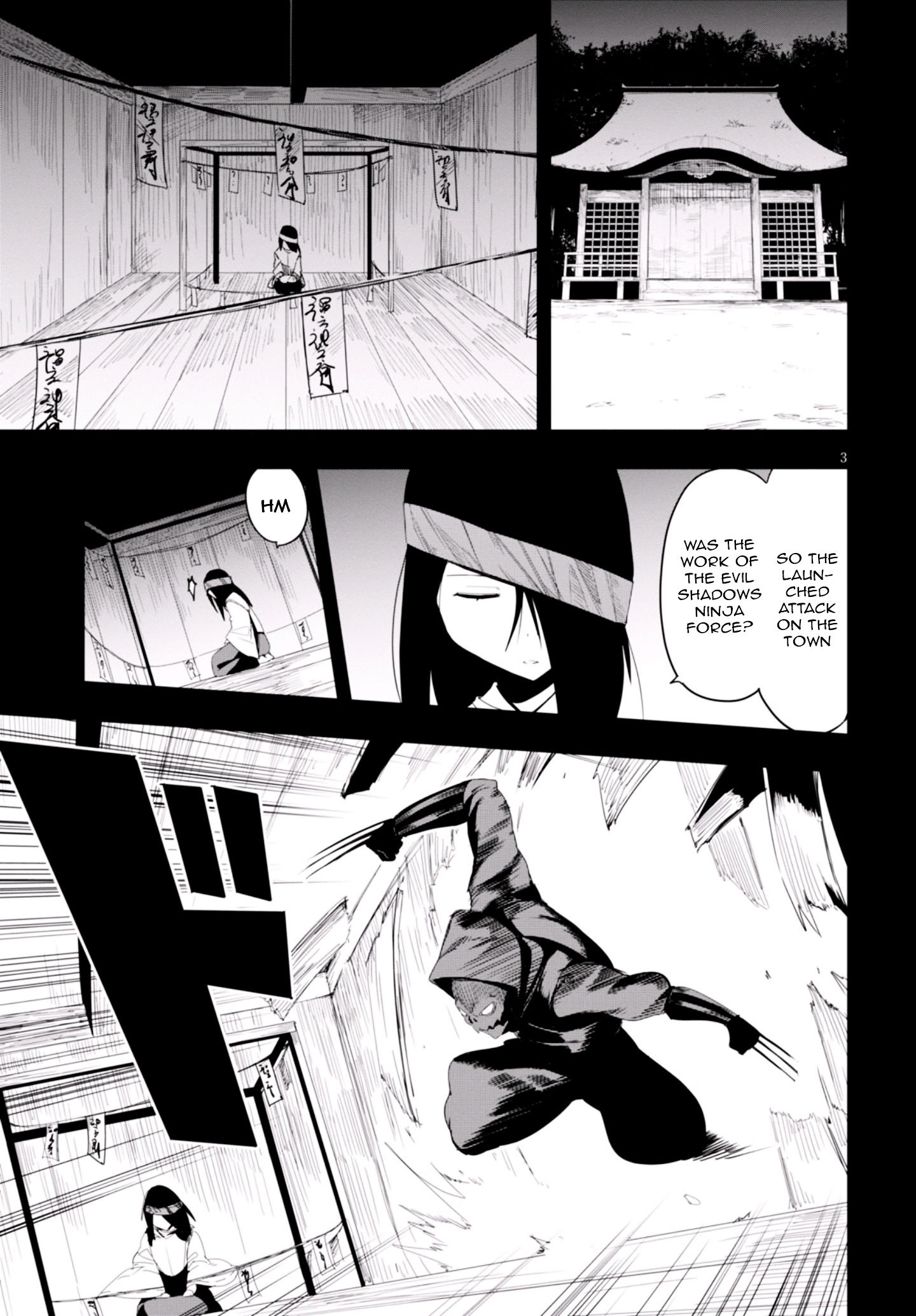 Trinity Seven - Levi Ninden - Vol.2 Chapter 6 : Part 6: The Ninja's Past Last Part