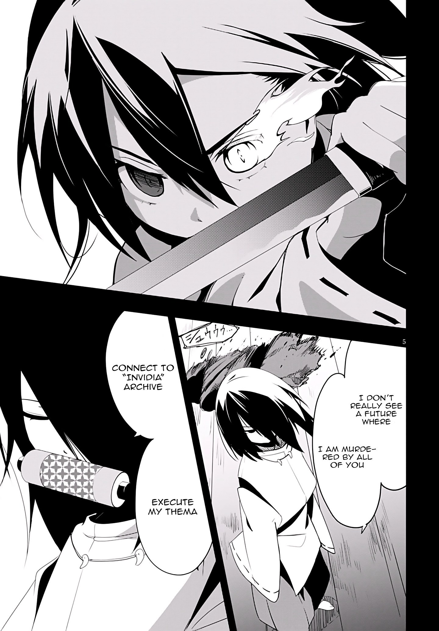 Trinity Seven - Levi Ninden - Vol.2 Chapter 6 : Part 6: The Ninja's Past Last Part