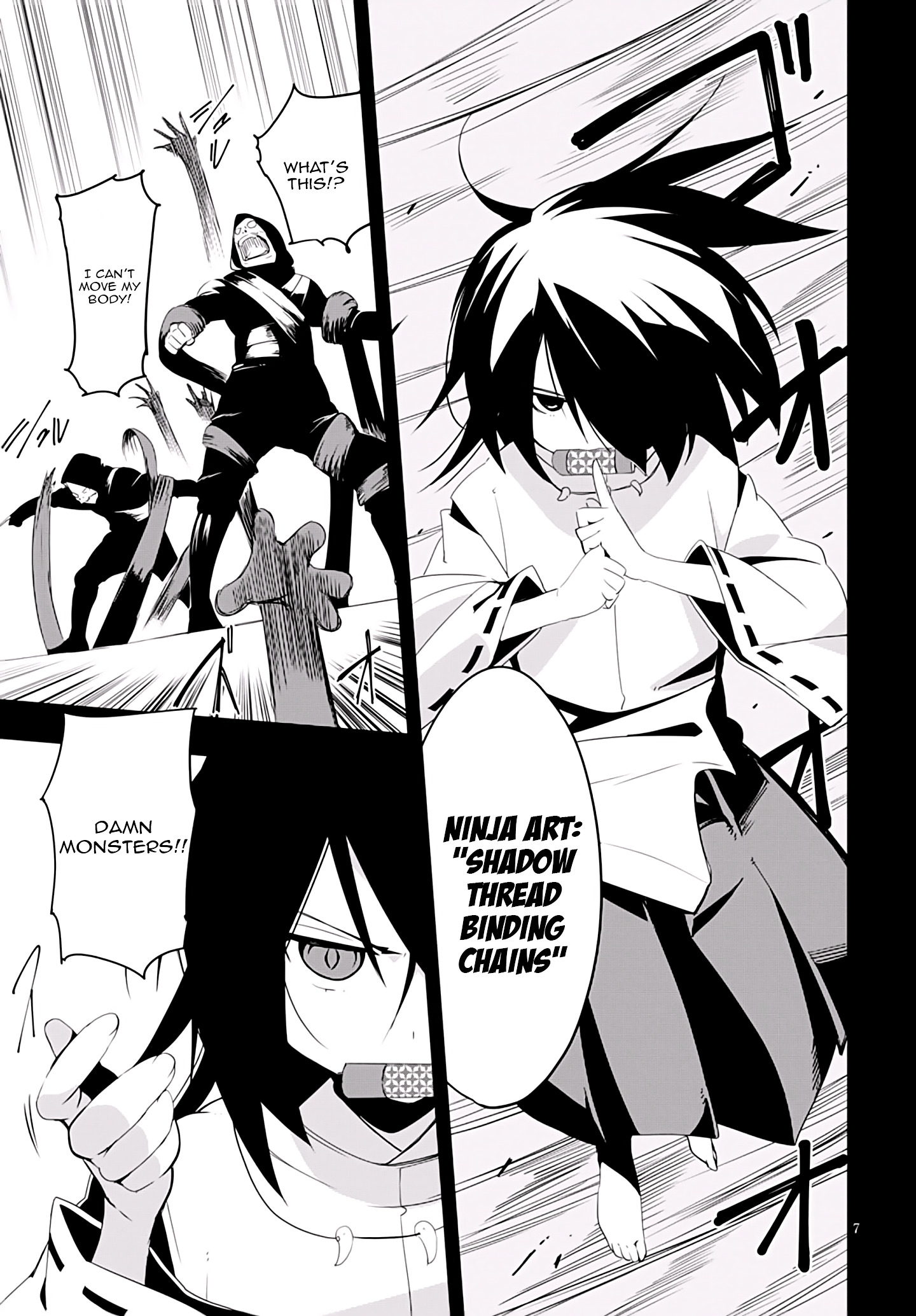 Trinity Seven - Levi Ninden - Vol.2 Chapter 6 : Part 6: The Ninja's Past Last Part