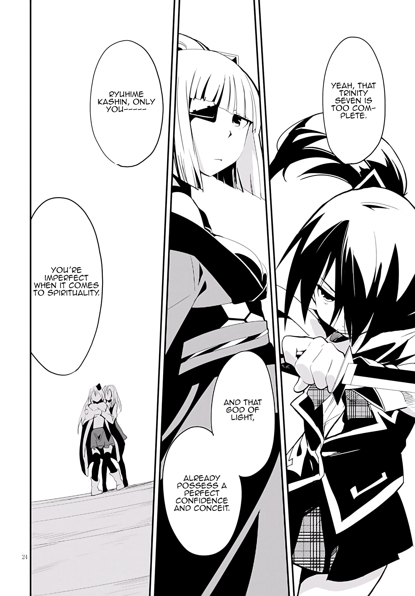 Trinity Seven - Levi Ninden - Vol.2 Chapter 7 : Part 7: The Perfect Girl's Magic Power