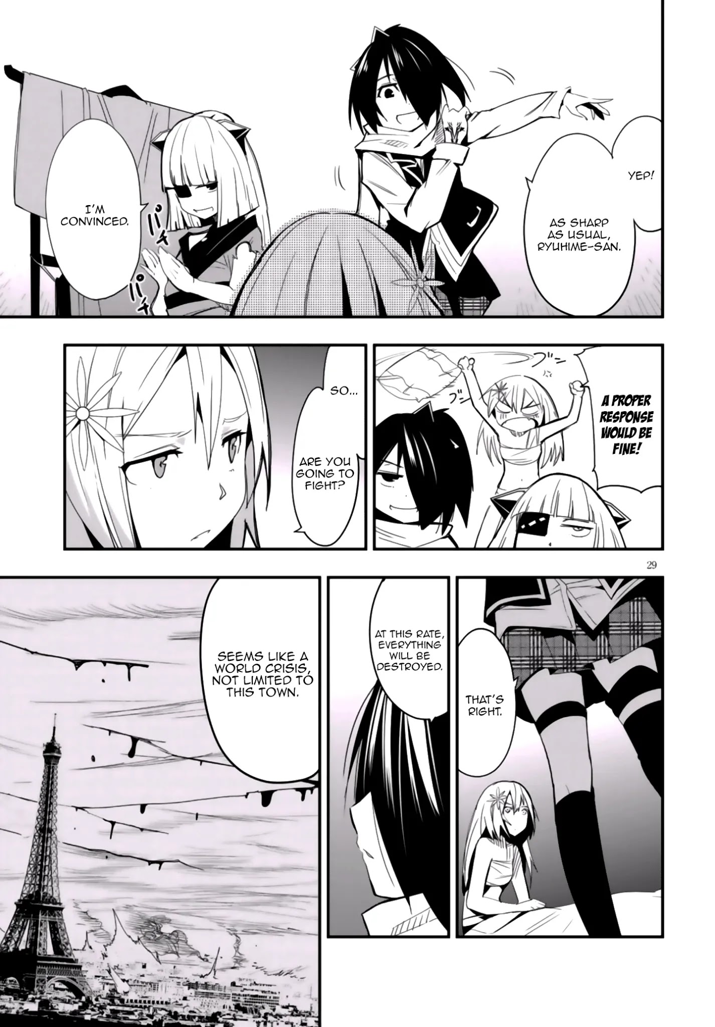 Trinity Seven - Levi Ninden - Chapter 10: Part 10: The Dragon Sisters