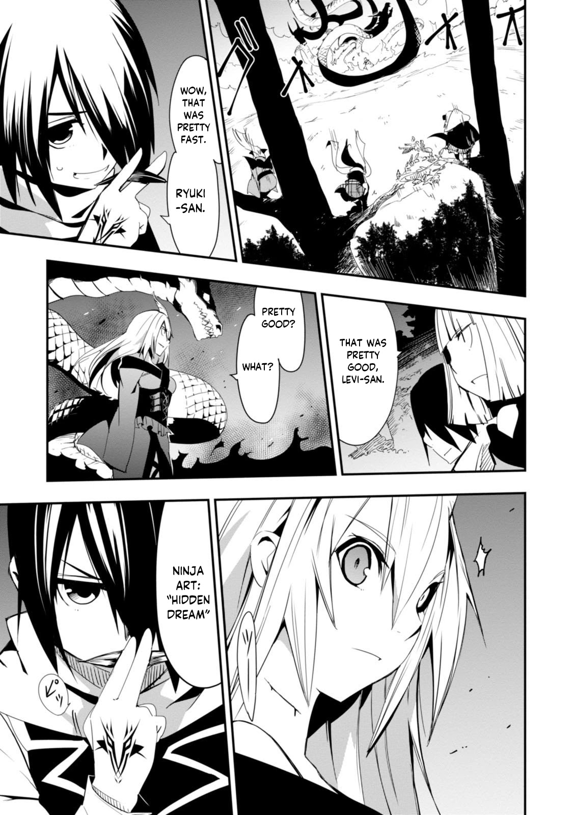 Trinity Seven - Levi Ninden - Chapter 11: The Girl Who Is The Head Of The Magic Shadows