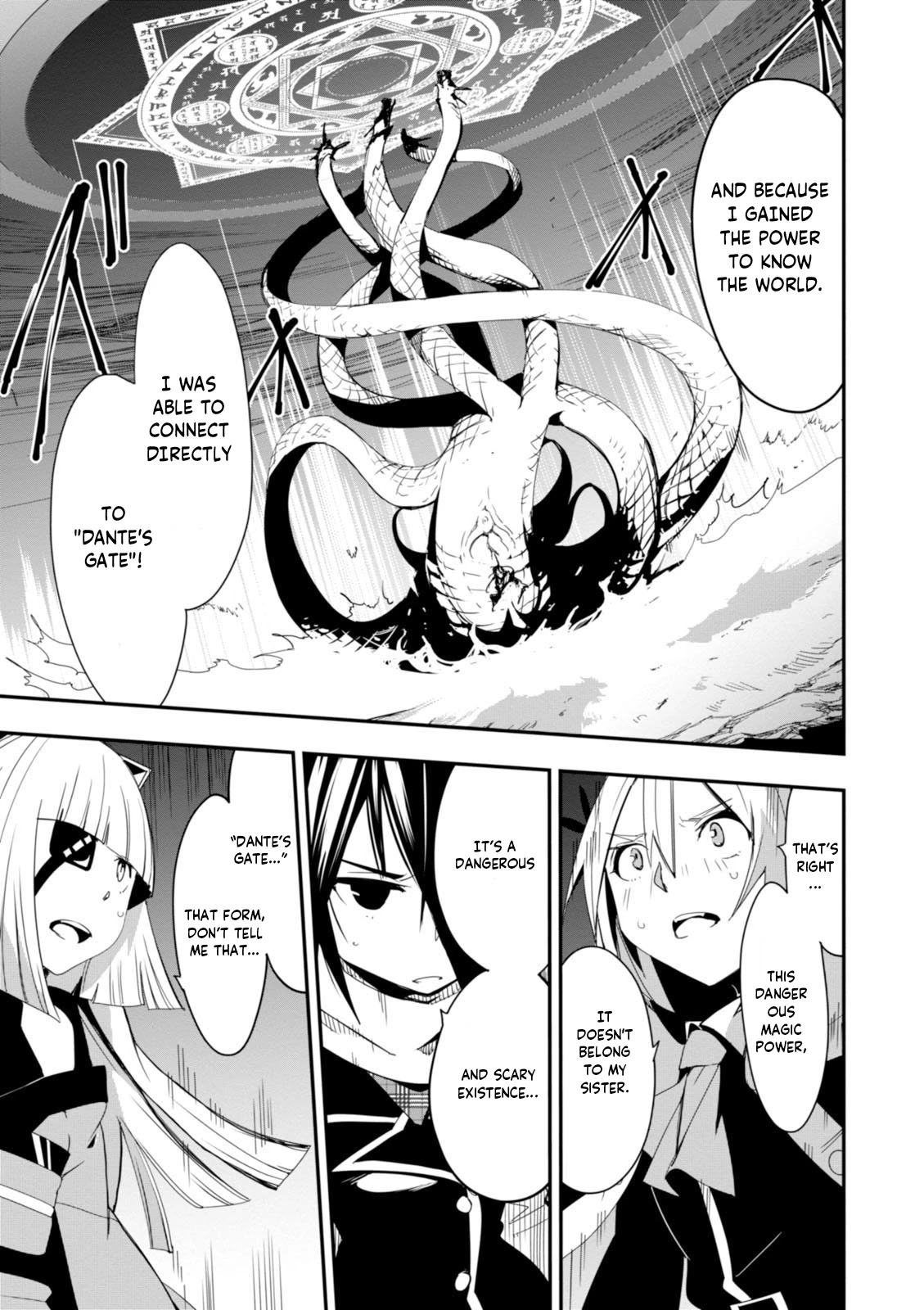 Trinity Seven - Levi Ninden - Chapter 11: The Girl Who Is The Head Of The Magic Shadows