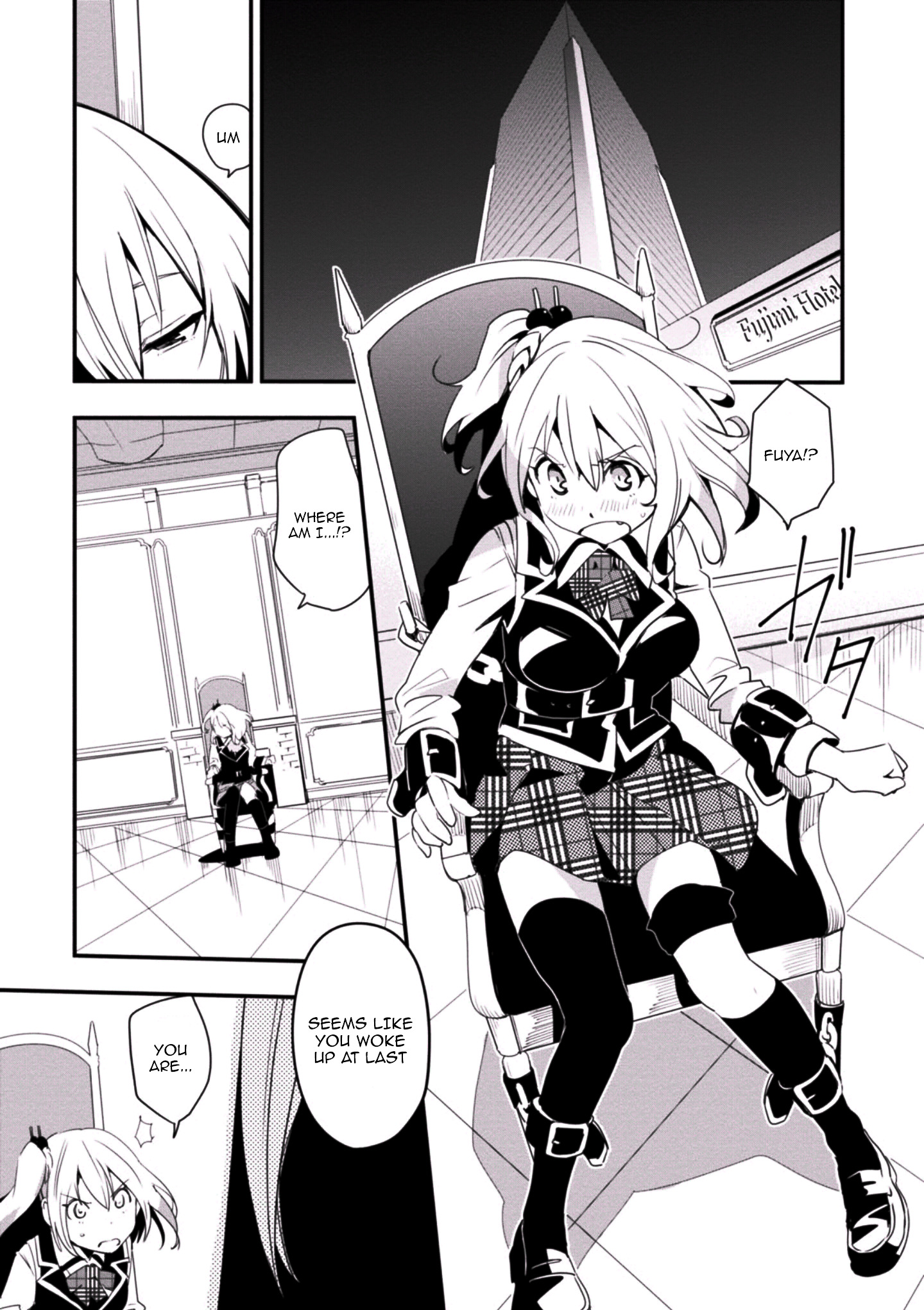 Trinity Seven - Levi Ninden - Vol.1 Chapter 3 : Part 3: The Common Front Of The Mages